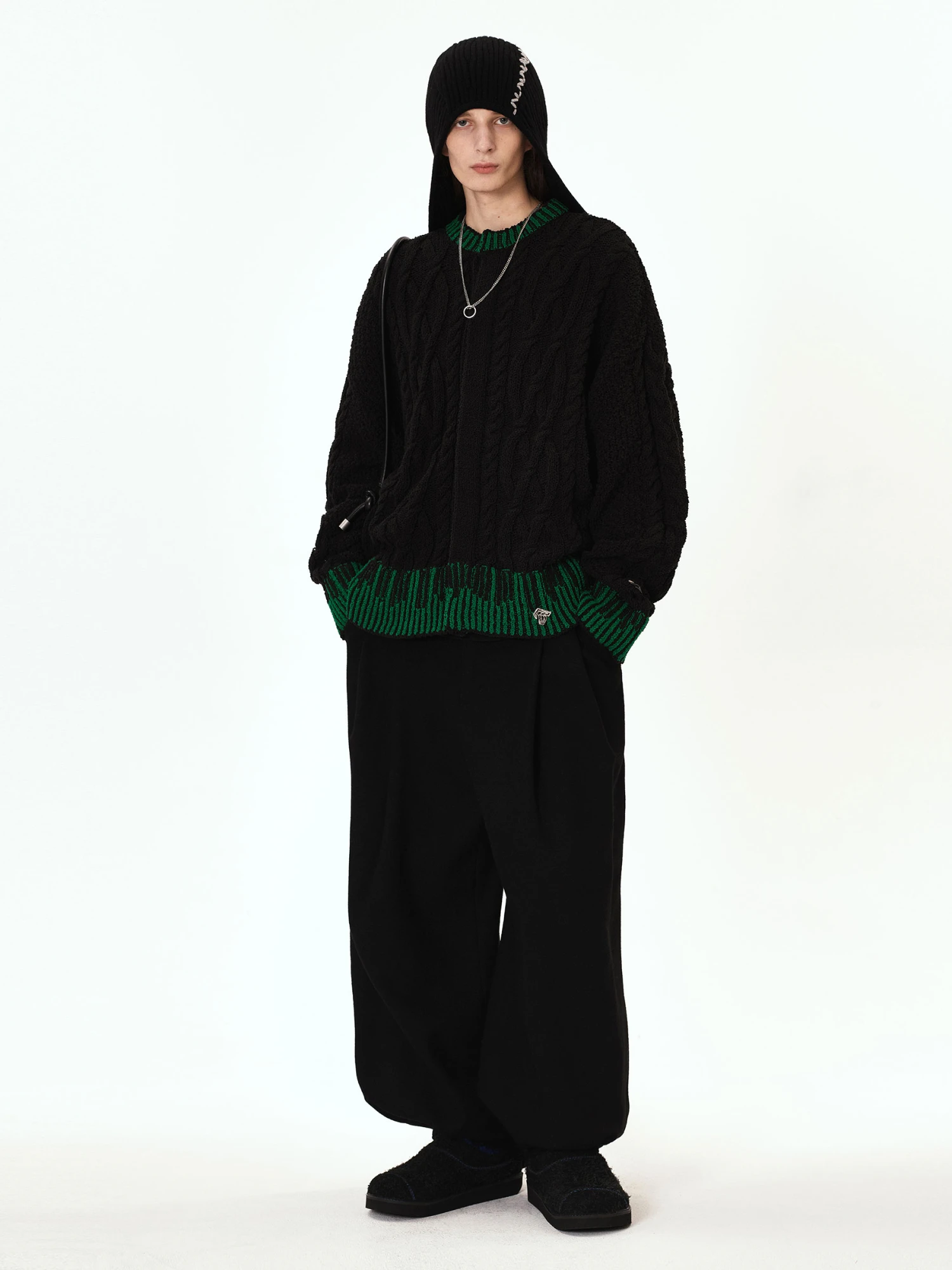 Слипоны ADERERROR Moc Black