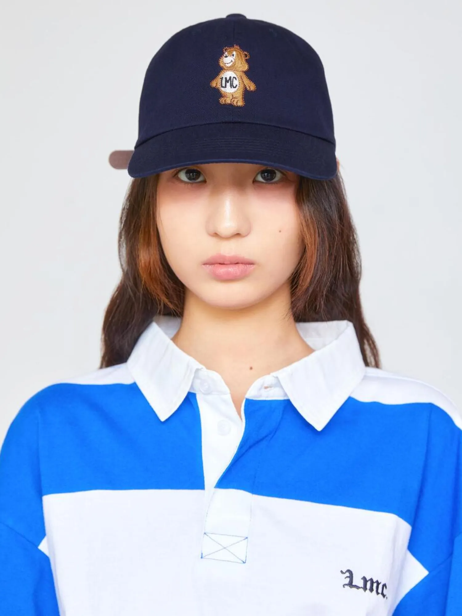 Кепка LMC Emb Bear 6 Panel Cap Navy
