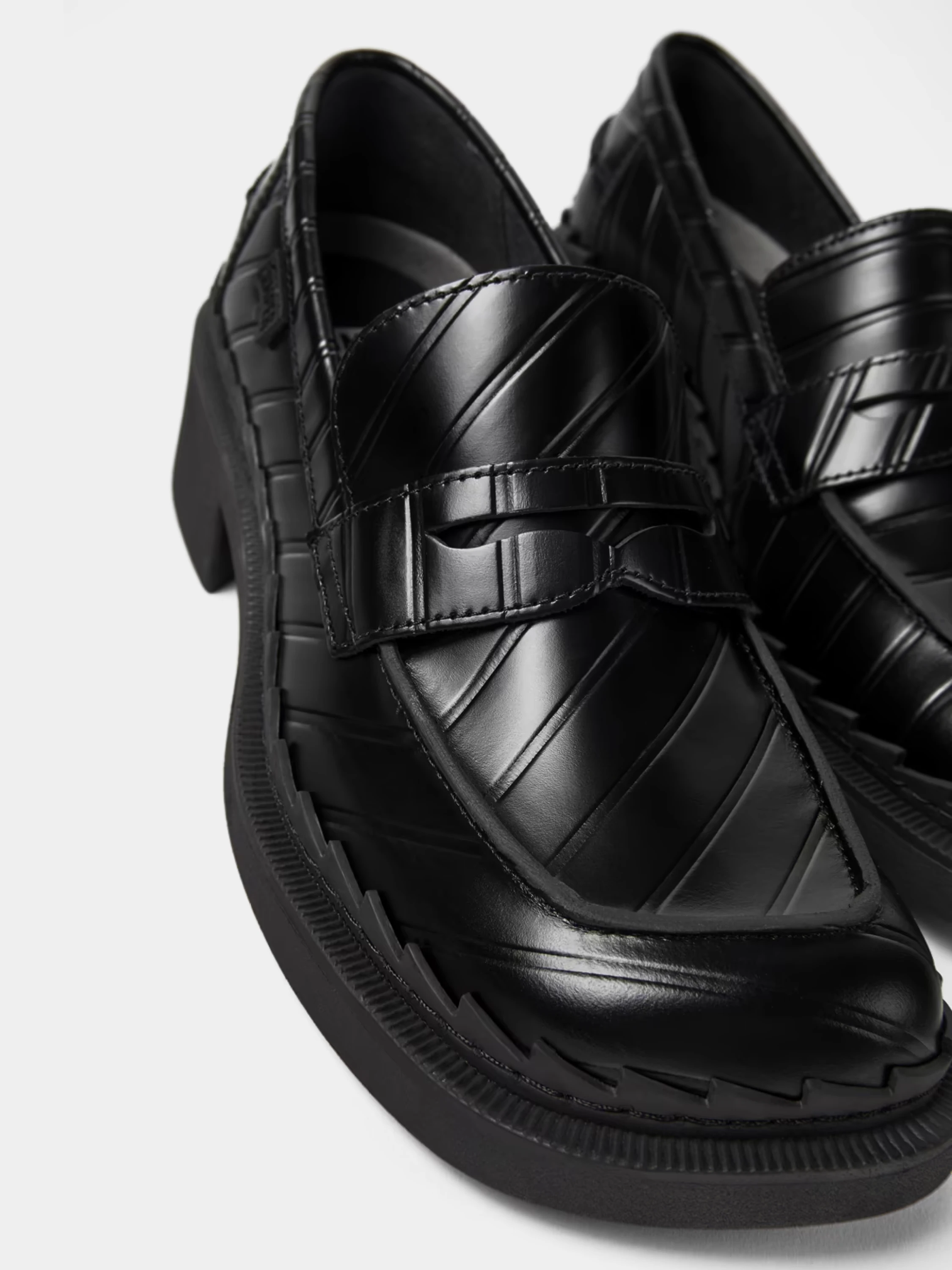 Женские лоферы Camper Twins Black