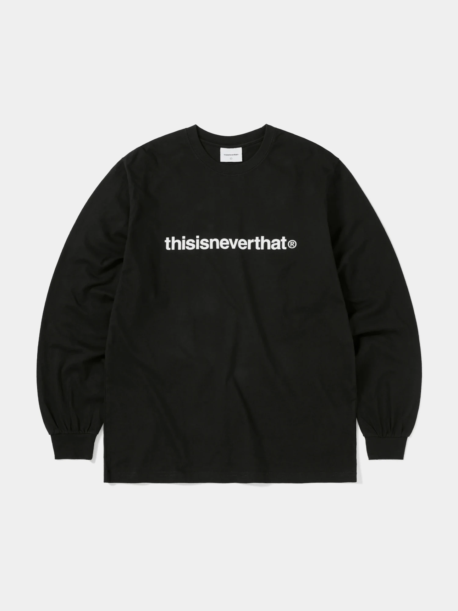 Лонгслив thisisneverthat T-Logo L/S Tee Black