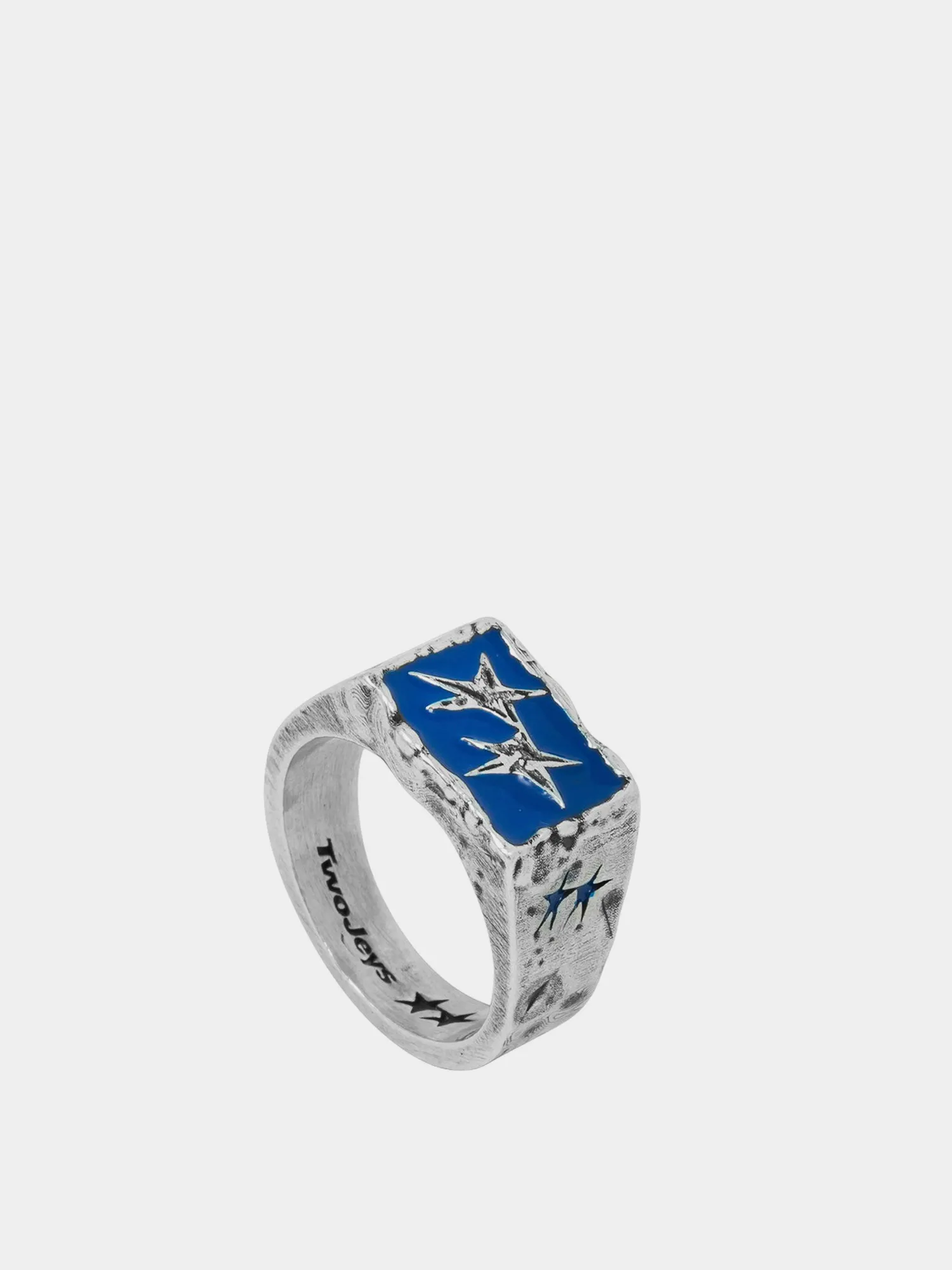 Кольцо TWOJEYS Ignorant Icon Blue