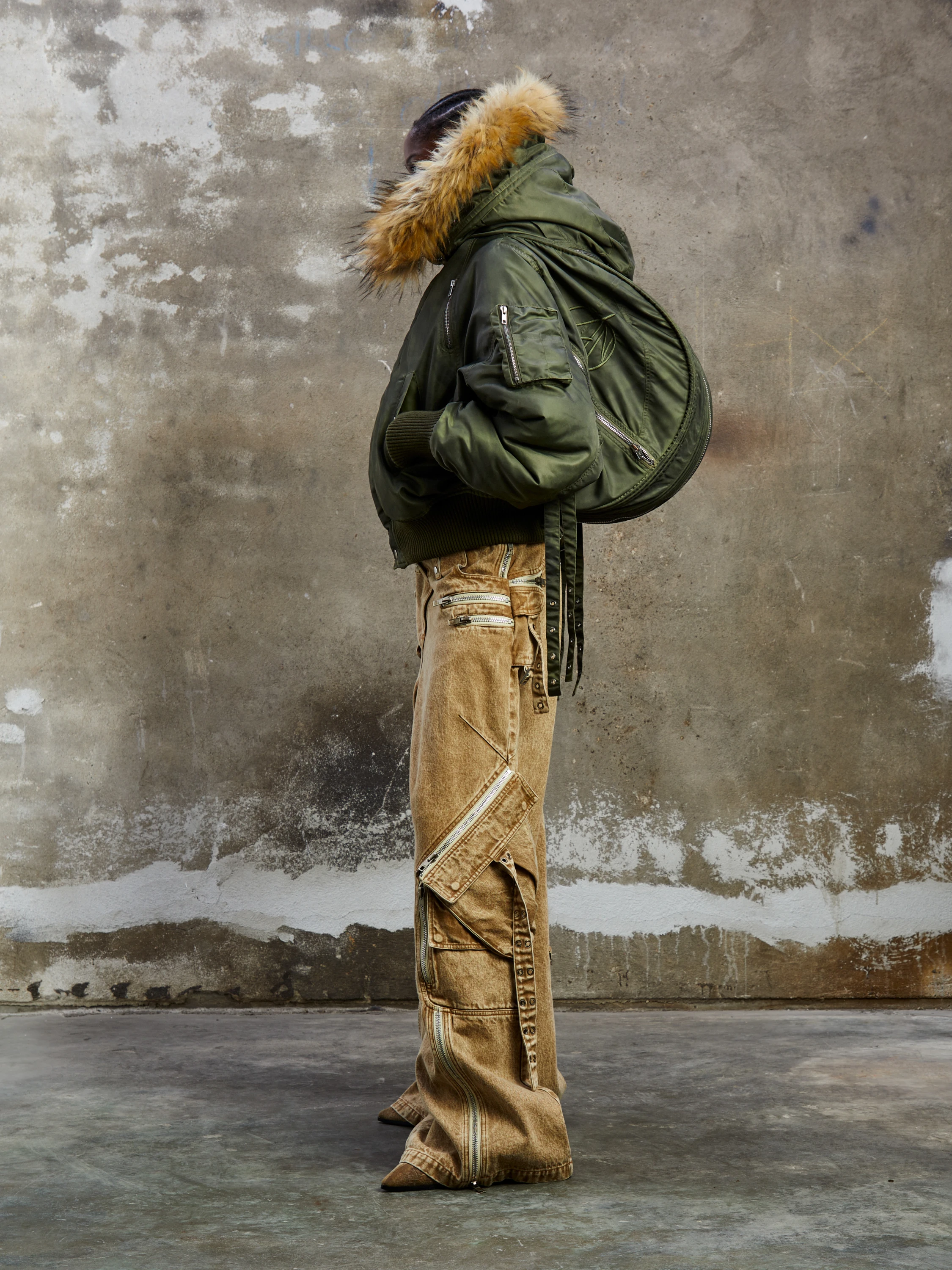 Бомбер NO/FAITH STUDIOS Backpack Jacket