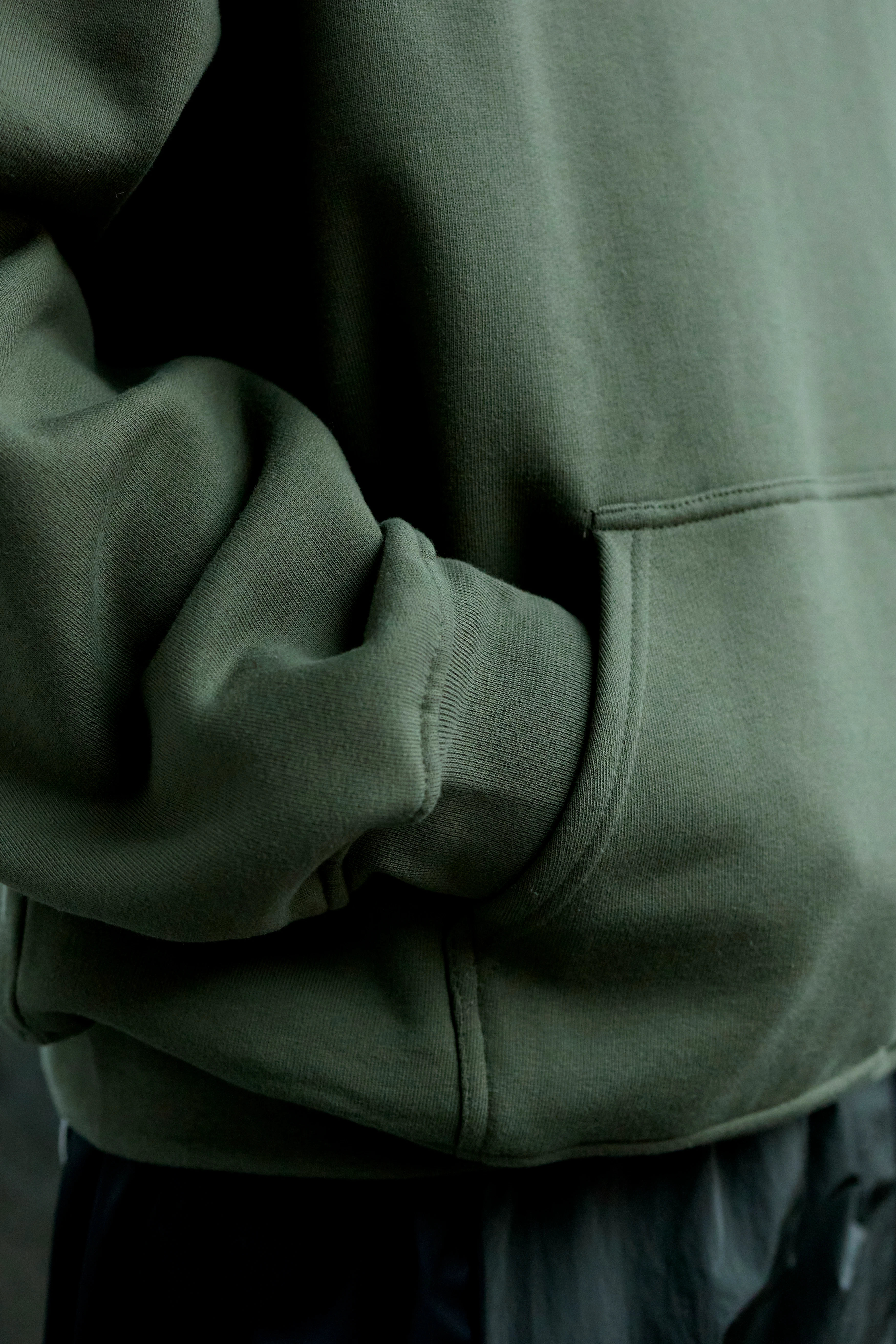 Худи Han Kjøbenhavn Daily Oversized Dark Green