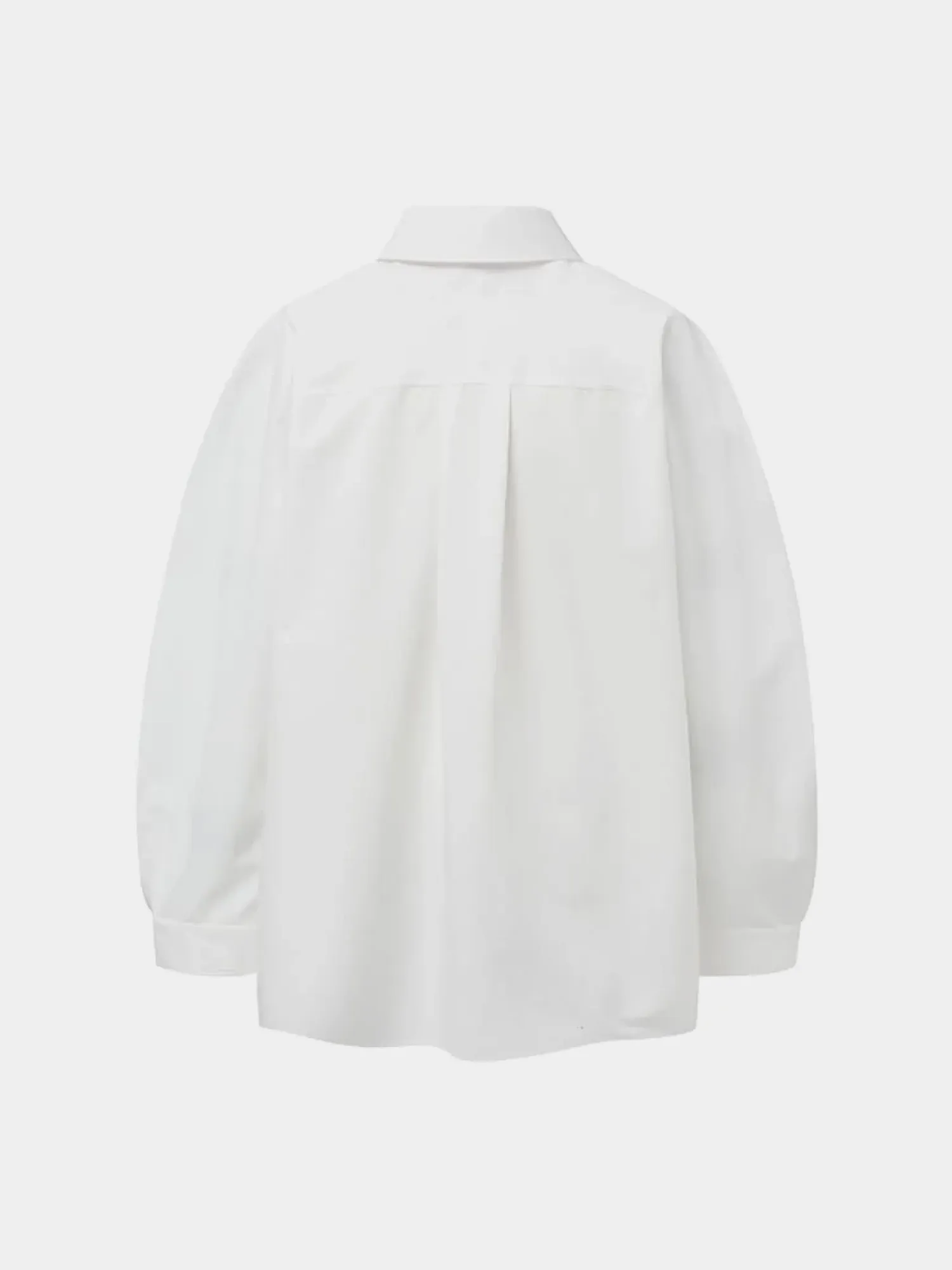 Овершот AMOMENTO Raglan Oversized Zip-Up White