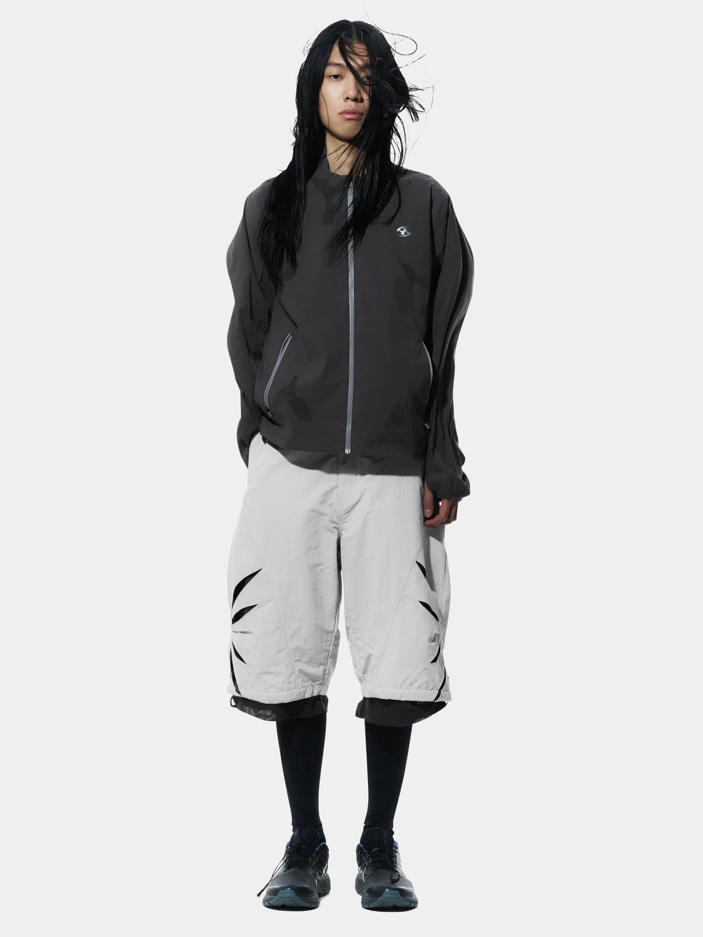 Шорты SAN SAN GEAR Cut Off Mesh Shorts Grey