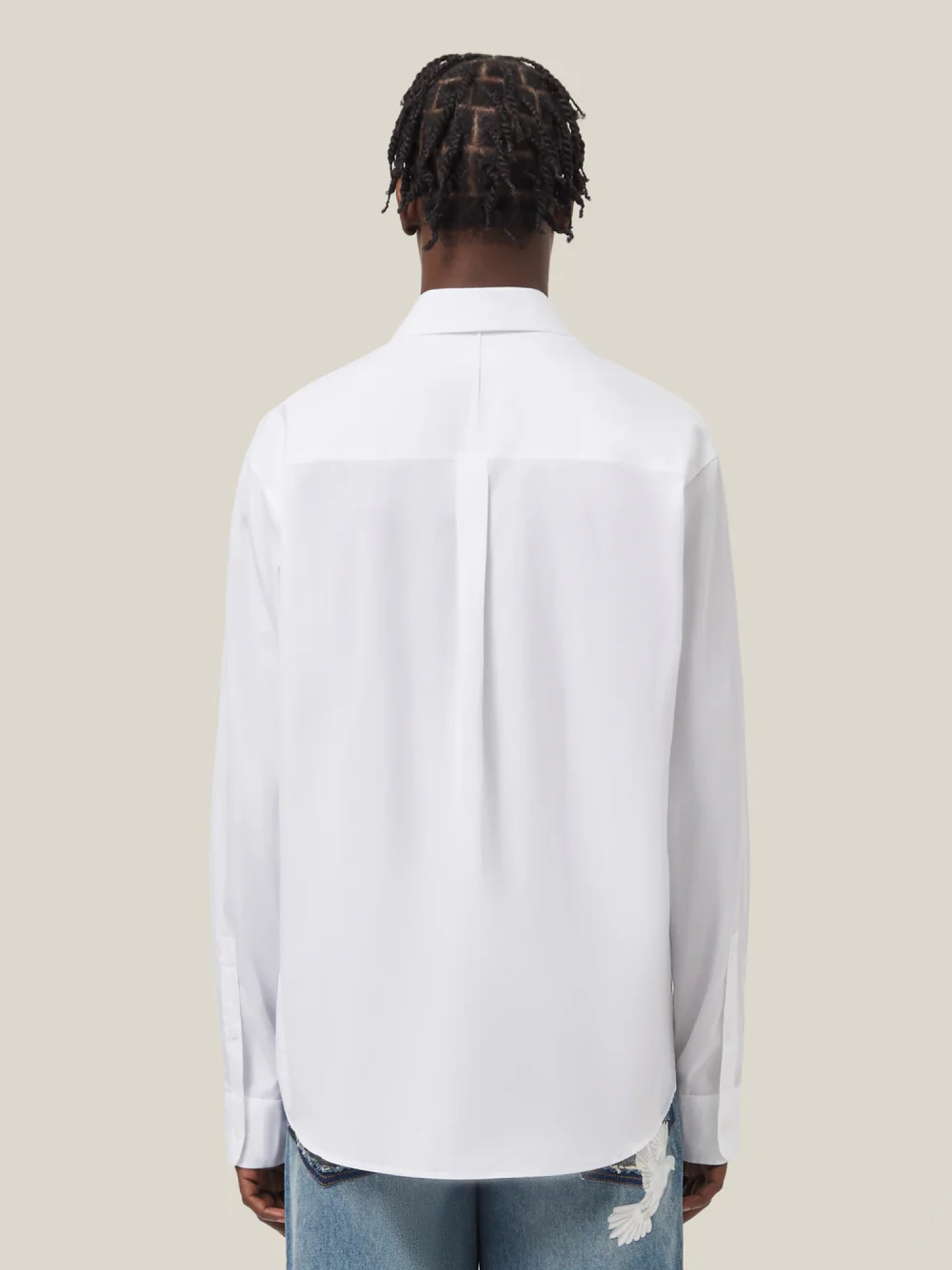 Рубашка 3.PARADIS Dove Pocket Ls White