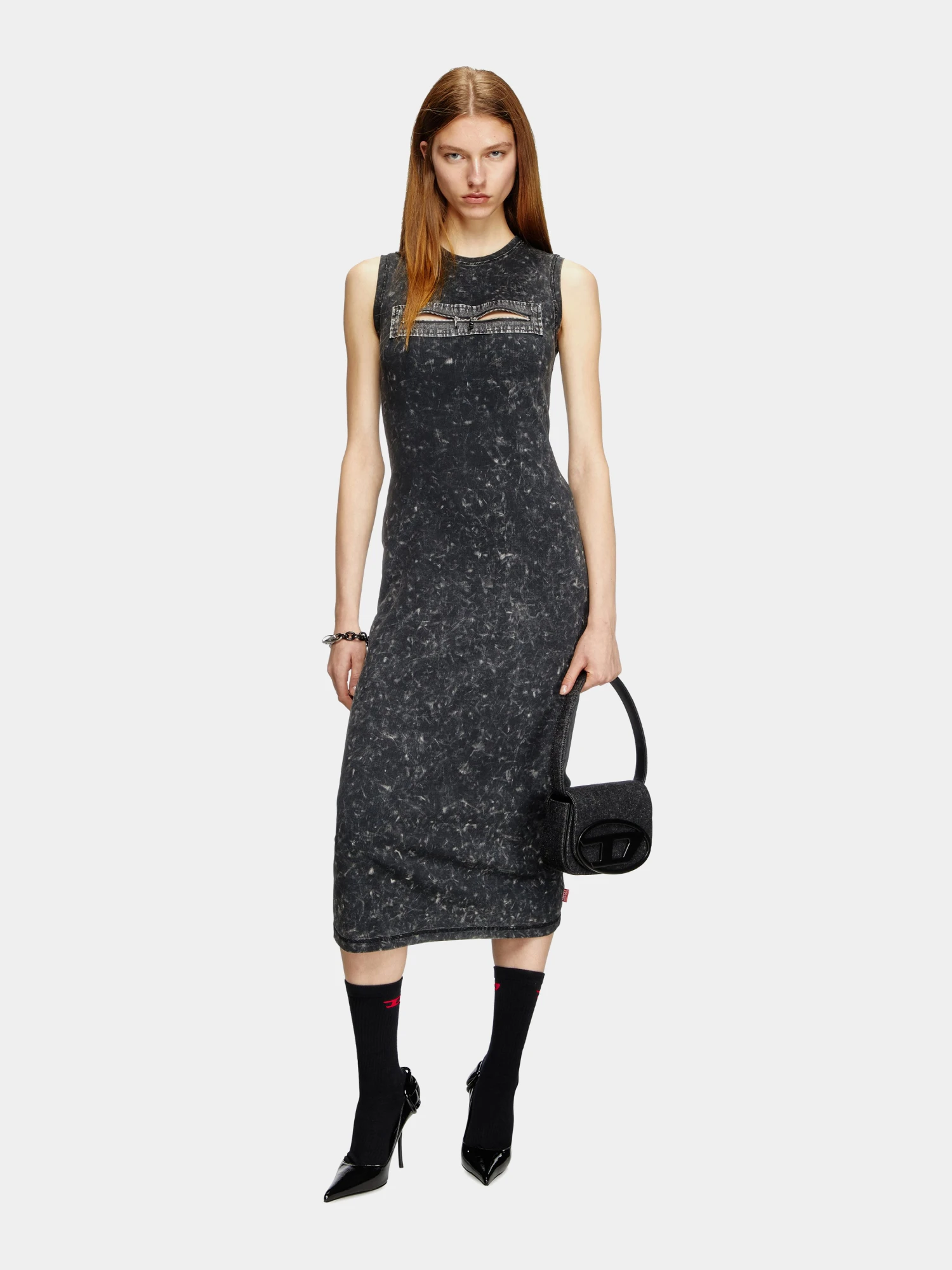 Женская сумка Diesel 1DR Shoulder Bag Black