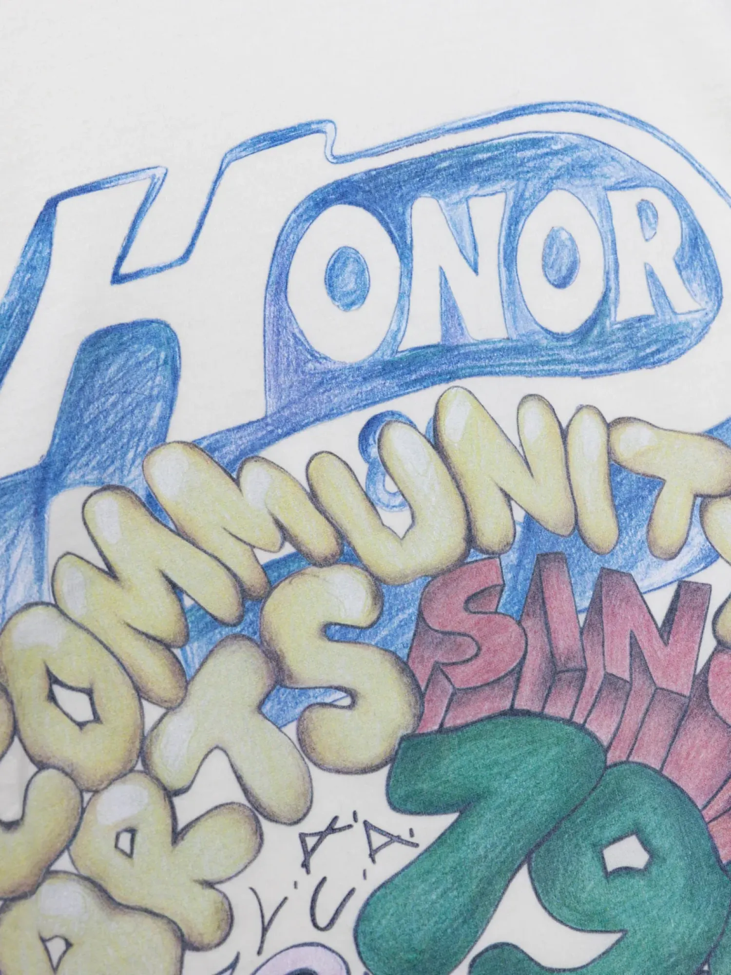 Футболка HONOR THE GIFT Comm Arts Creative Bone