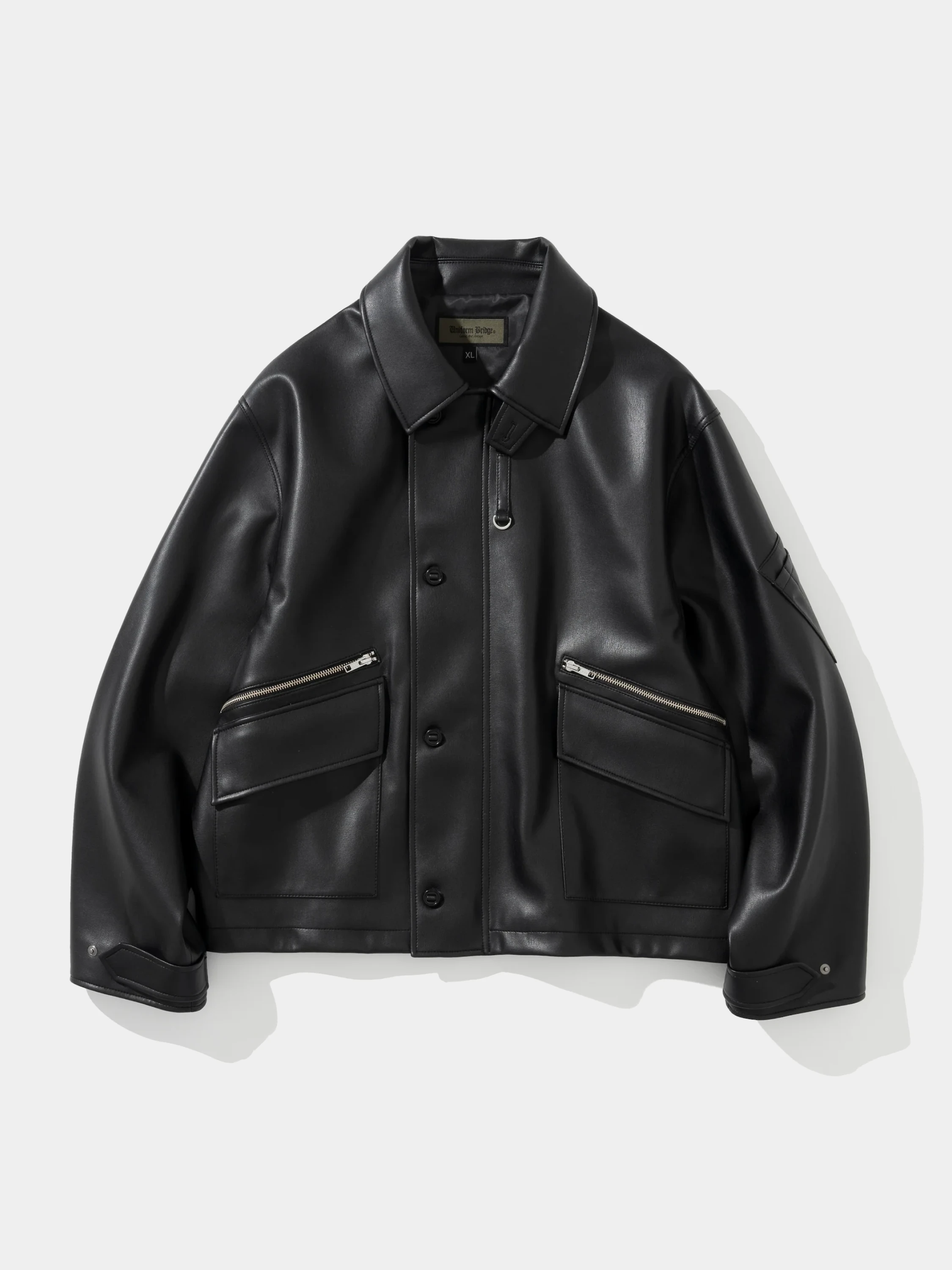 Кожаная куртка Uniform Bridge Mk3 Vegan Leather Black