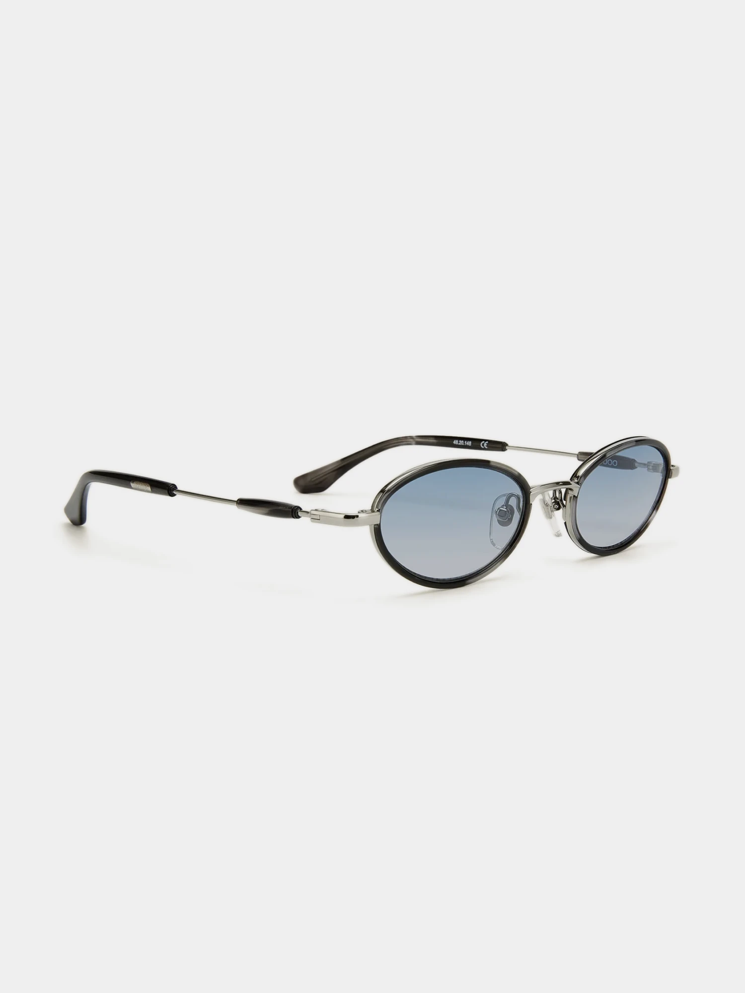 Очки Bonnie Clyde Voodoo Silver Black Tortoise & Blue Gradient