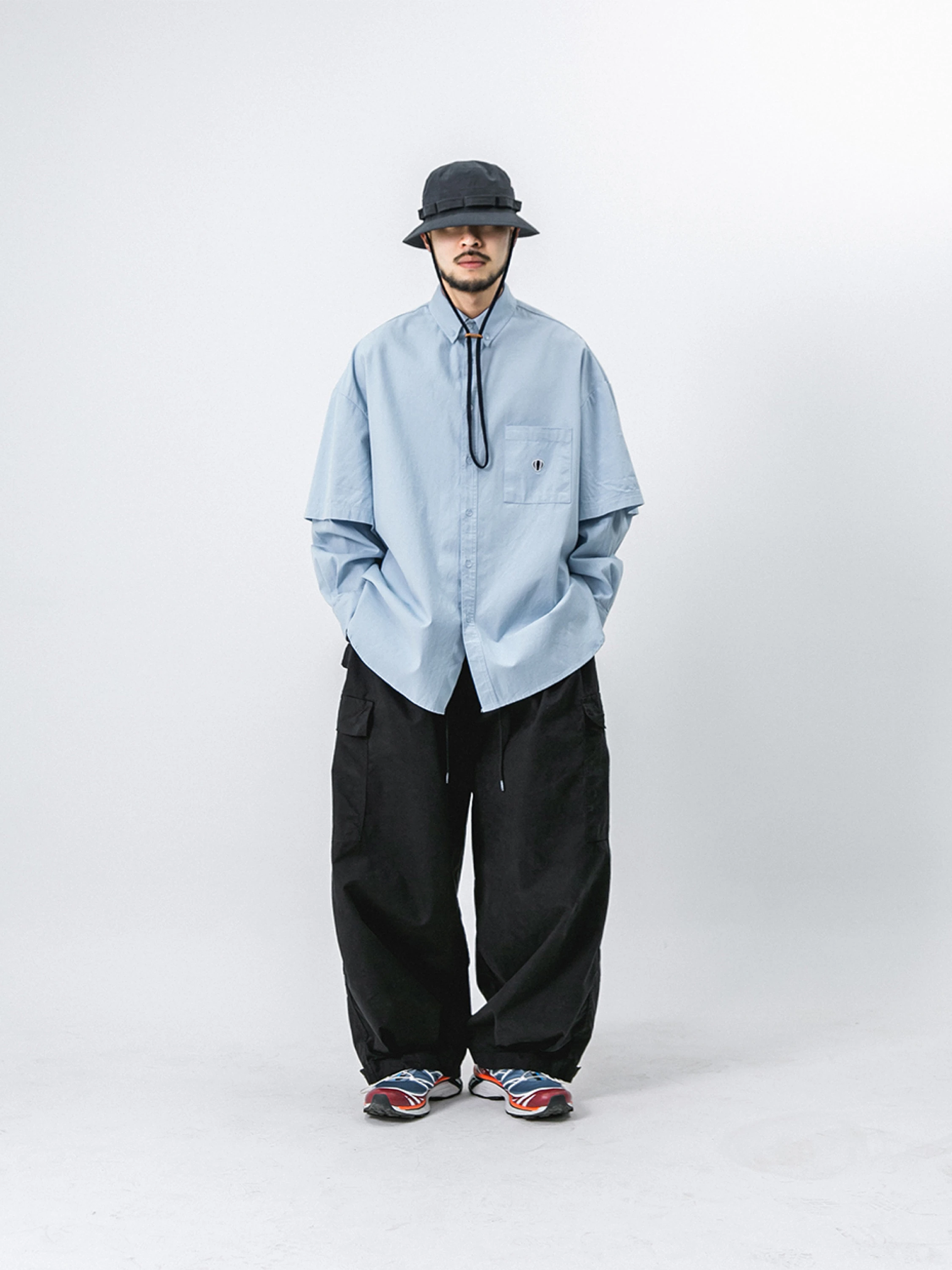 Брюки ANGLAN Field Vijo Balloon Pants Black
