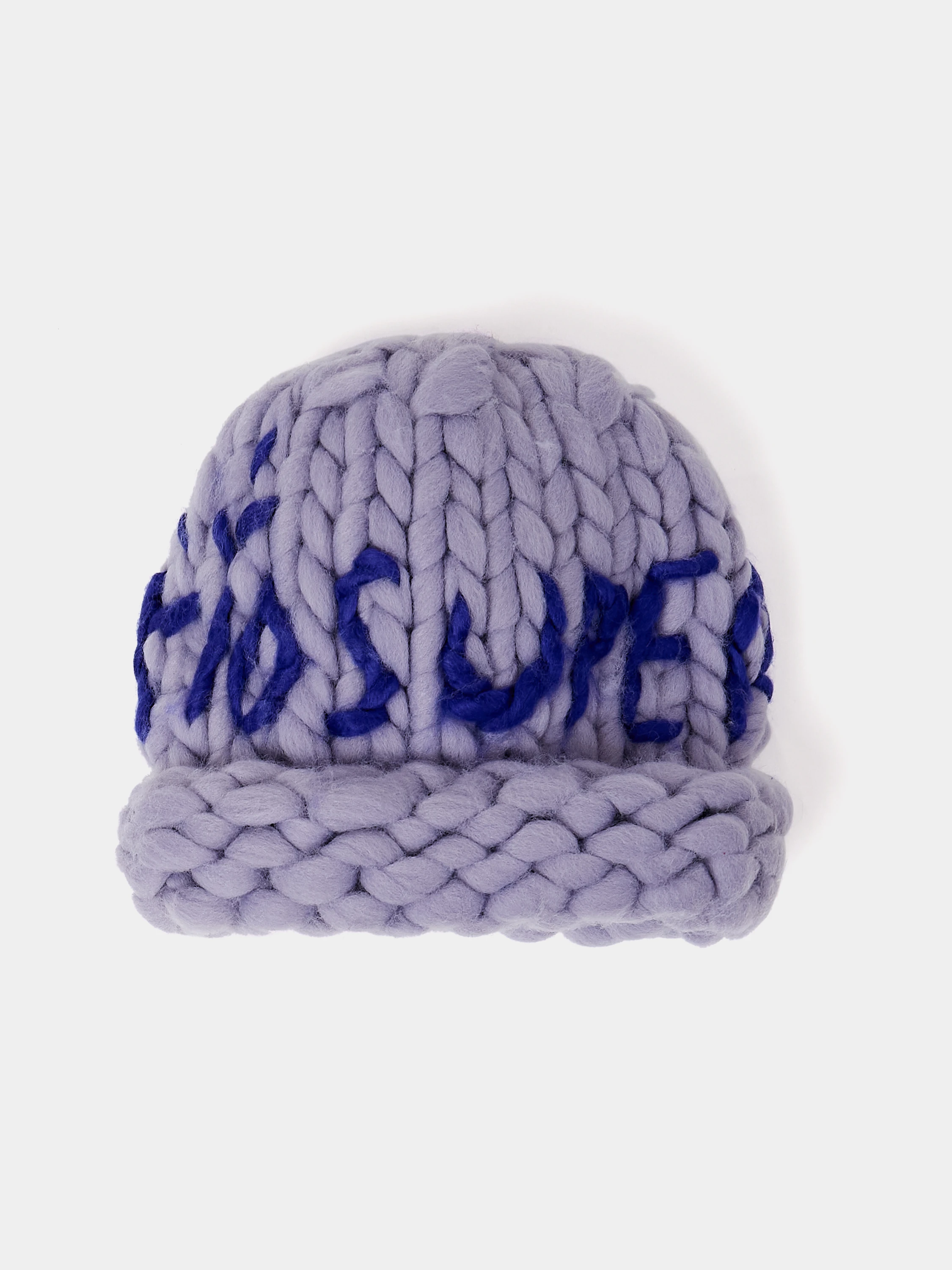 Шапка KidSuper Hand Knit Chunky Lavender