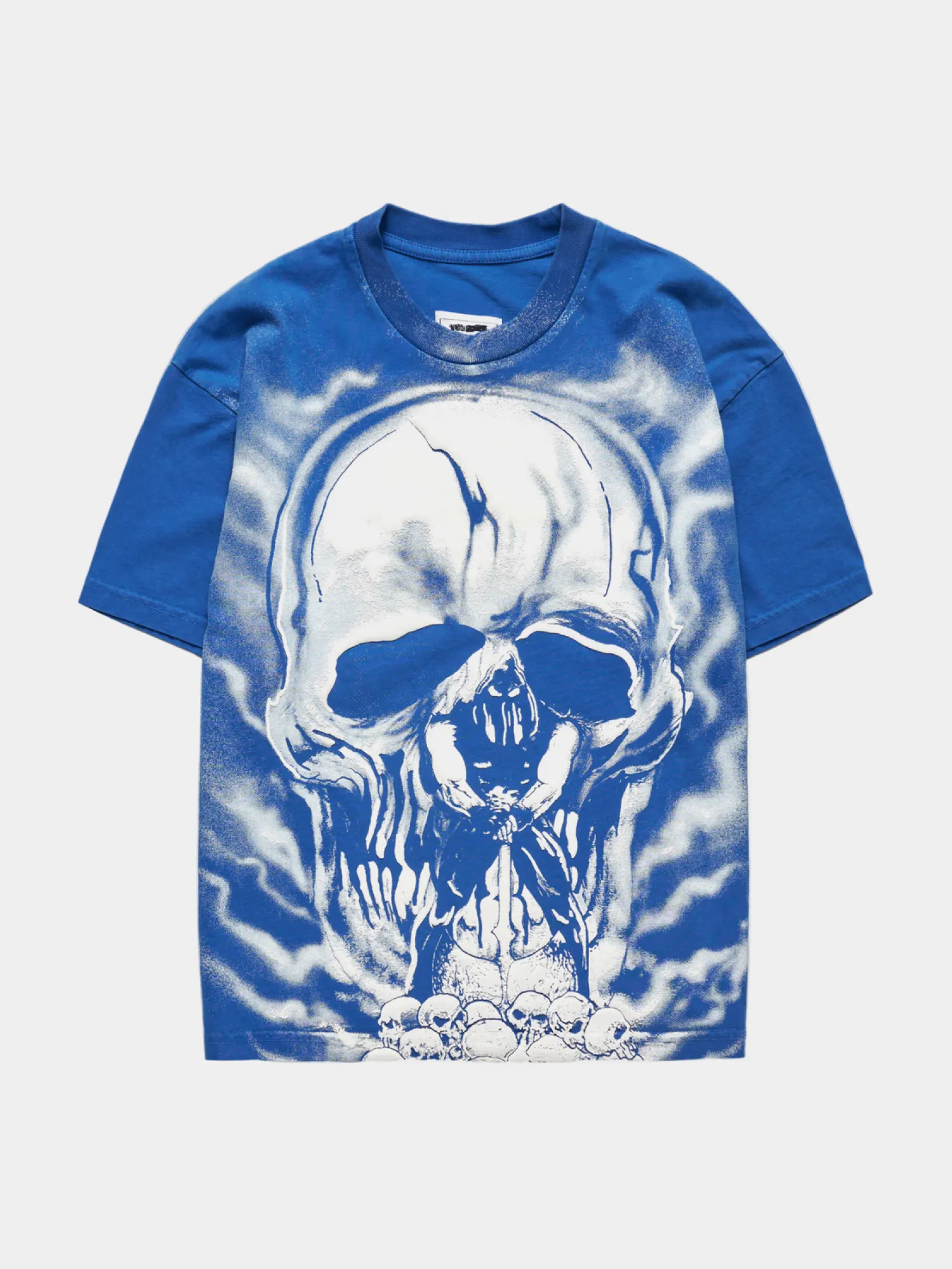 Футболка WARREN LOTAS Skull Executioner T-Shirt Blue