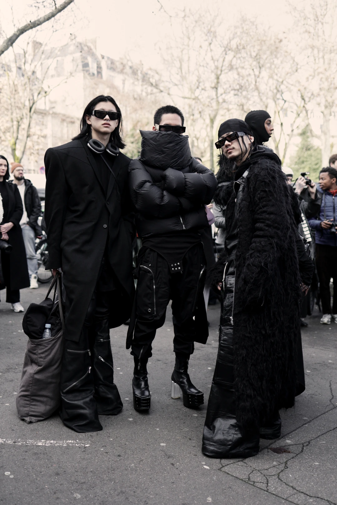 Кадры перед показом Rick Owens FW’25