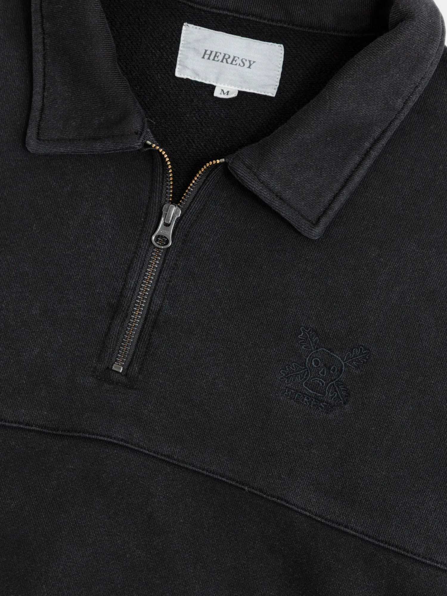 Халф-зип Heresy Green Man 1/4 Zip Ash