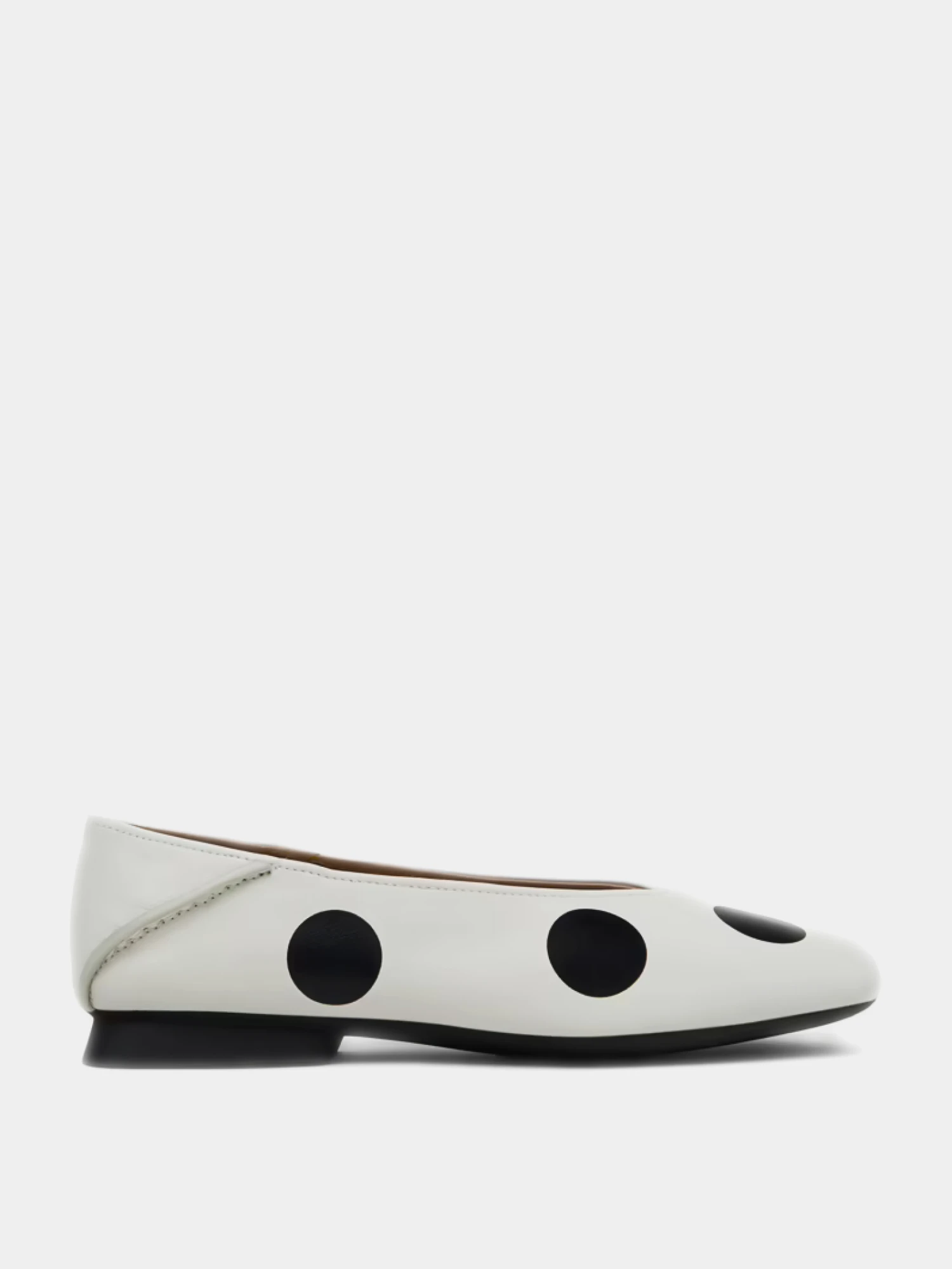 Женские балетки Camper Twins Polka Dot White