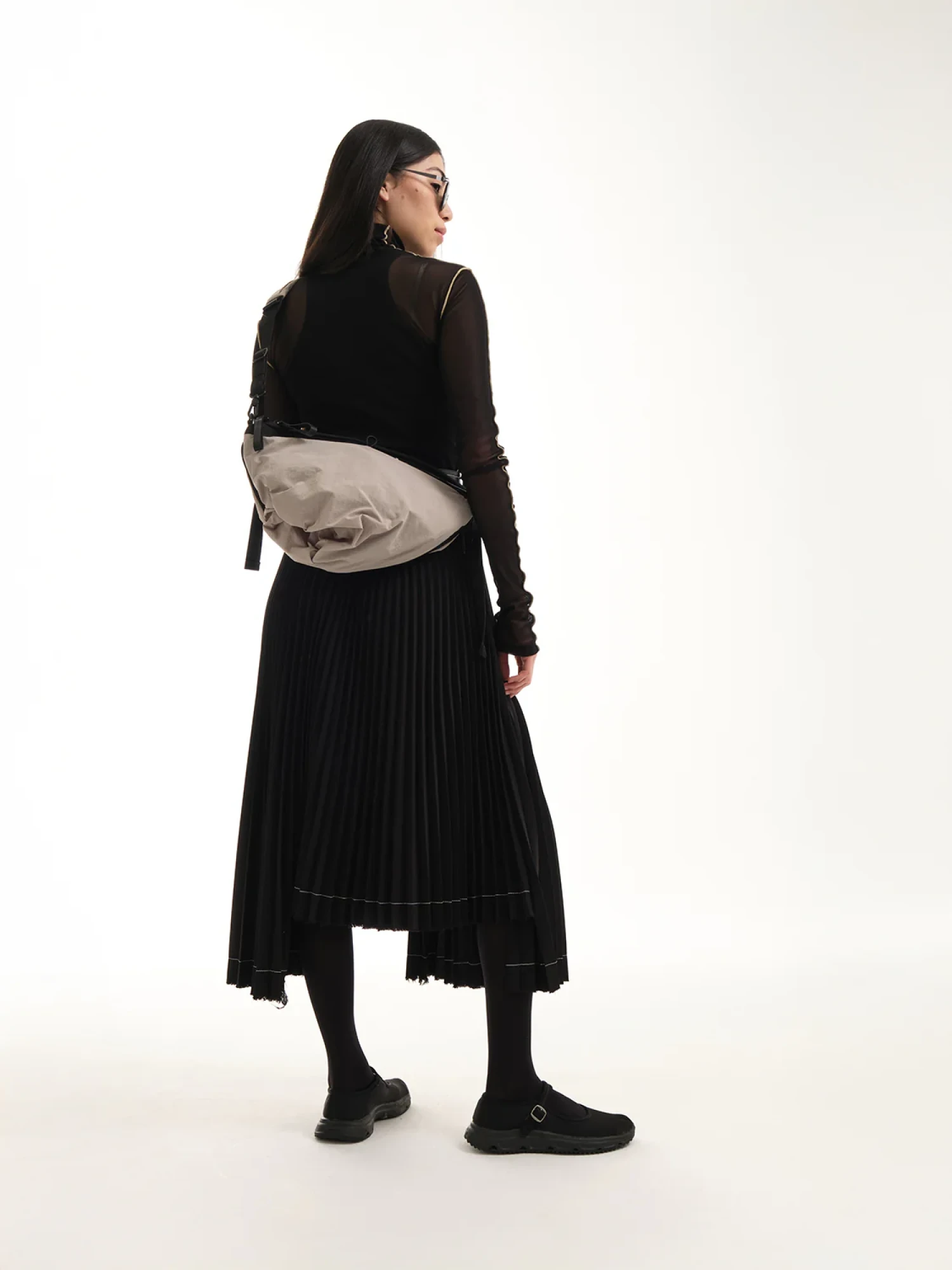 Сумка COTE&CIEL Orne Smooth Light Grey & Sand