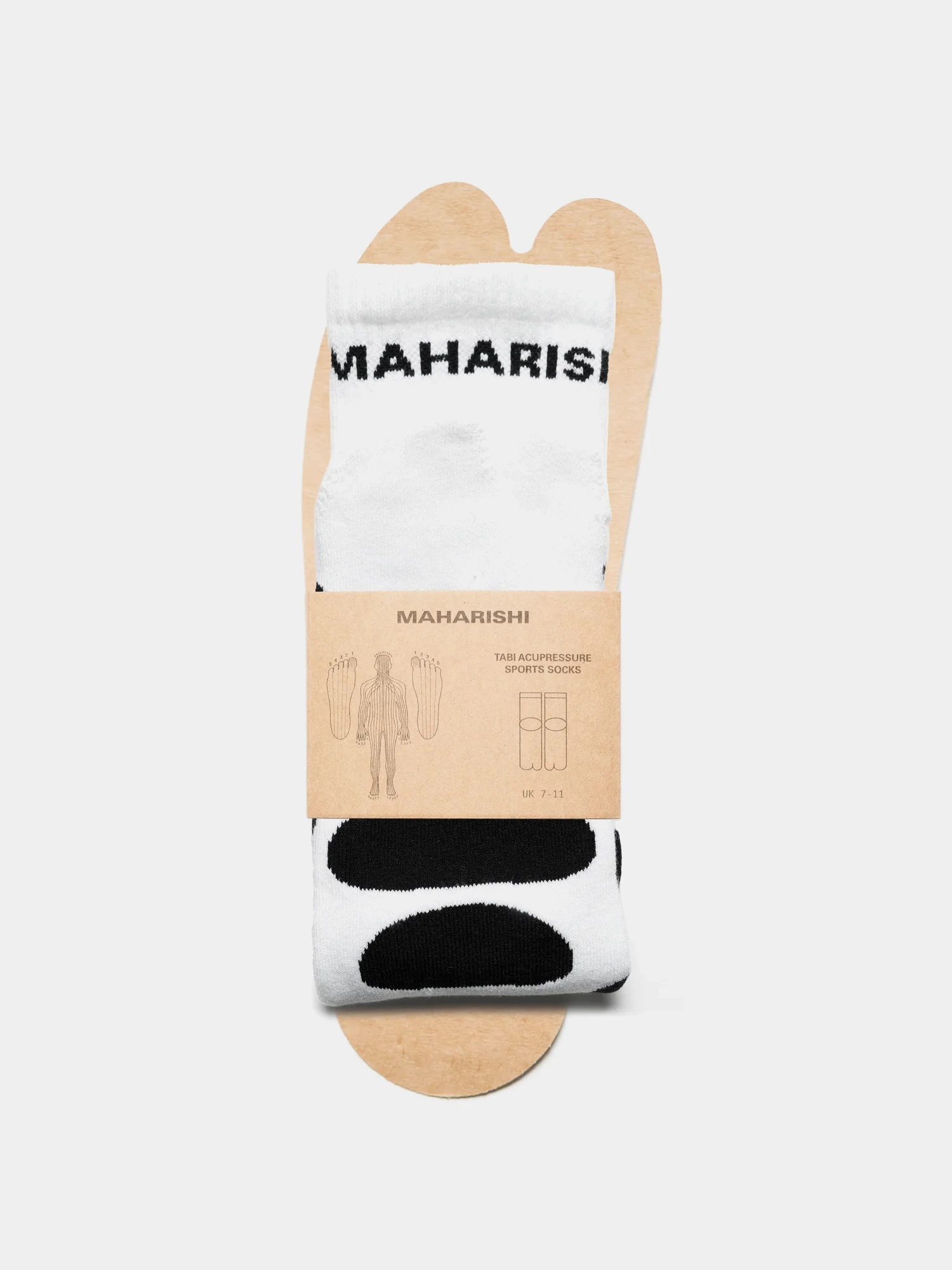 Носки MAHARISHI 1460 Maharishi Acu Tabi Sport White