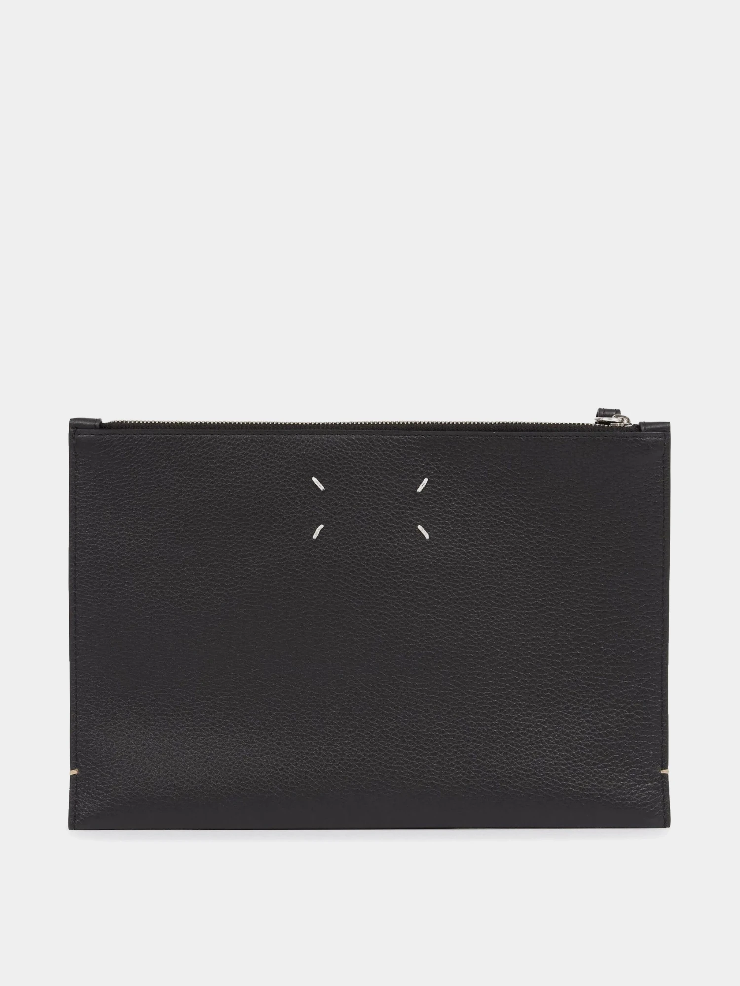 Клатч Maison Margiela Strap Logo Stitch Black