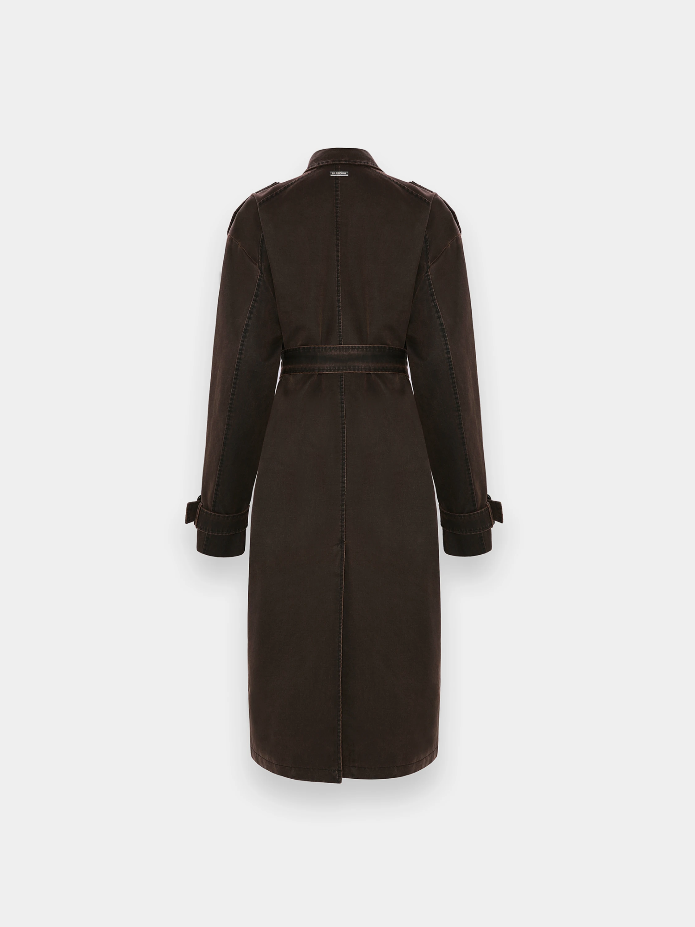 Тренч Han Kjøbenhavn Oversized Coated Dirty Tint