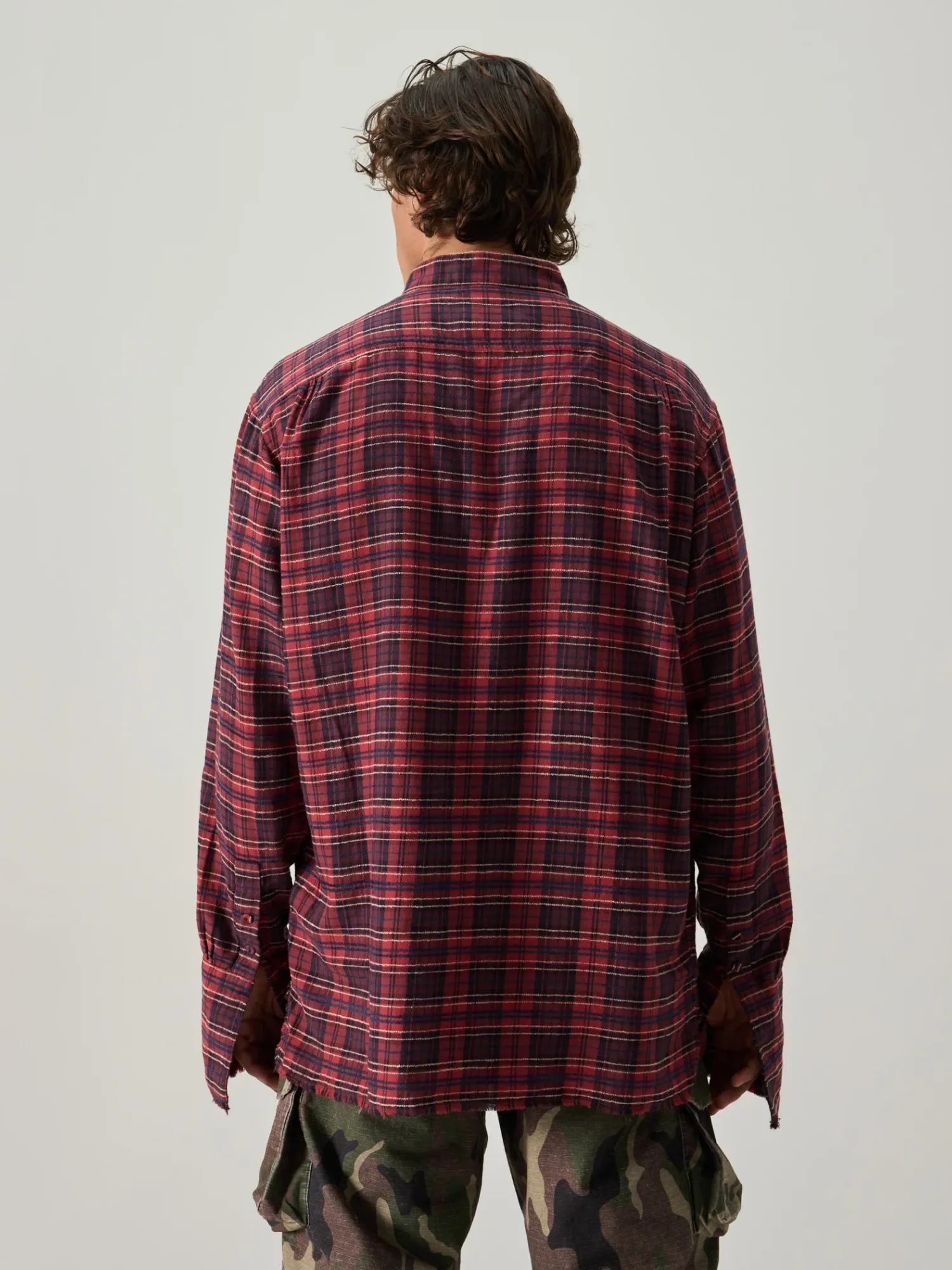 Рубашка 424 Flannel Embroidered Red