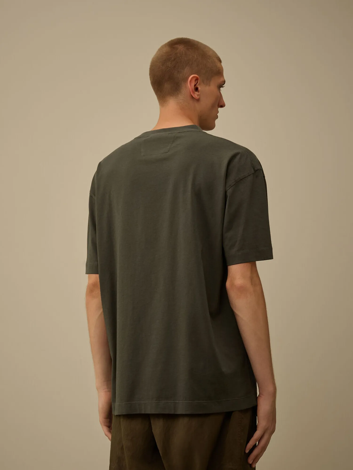 Футболка C.P. Company 30/1 Jersey British Sailor Dark Shadow