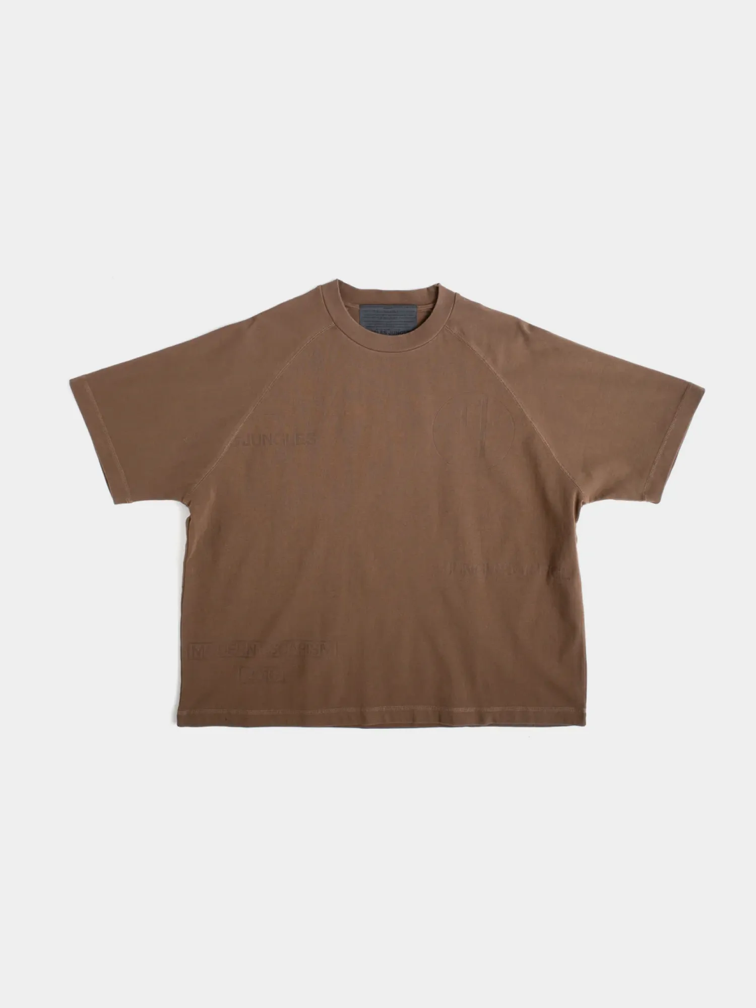 Футболка Jungles Jungles Burnout Tee Brown