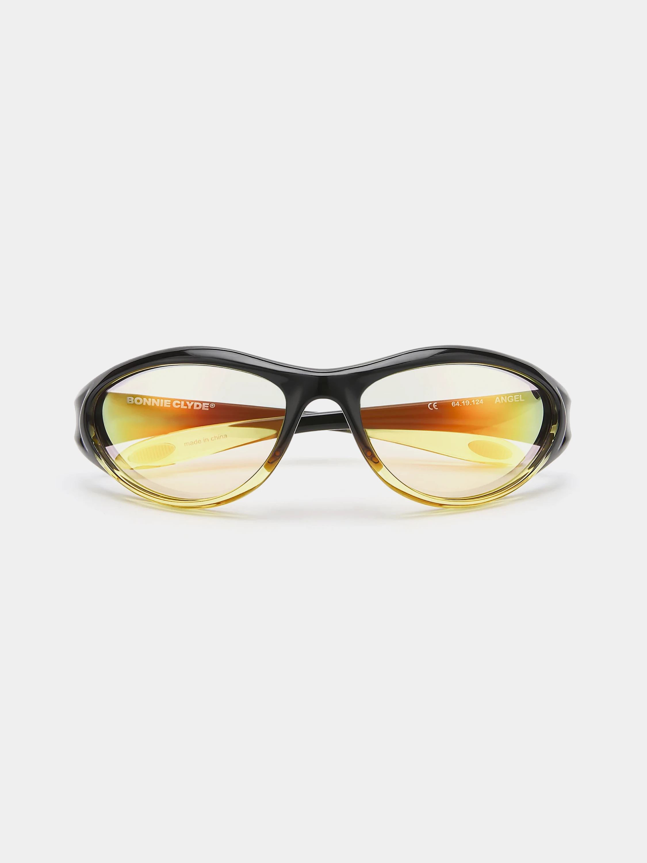 Очки Bonnie Clyde Angel Black & Yellow Tint