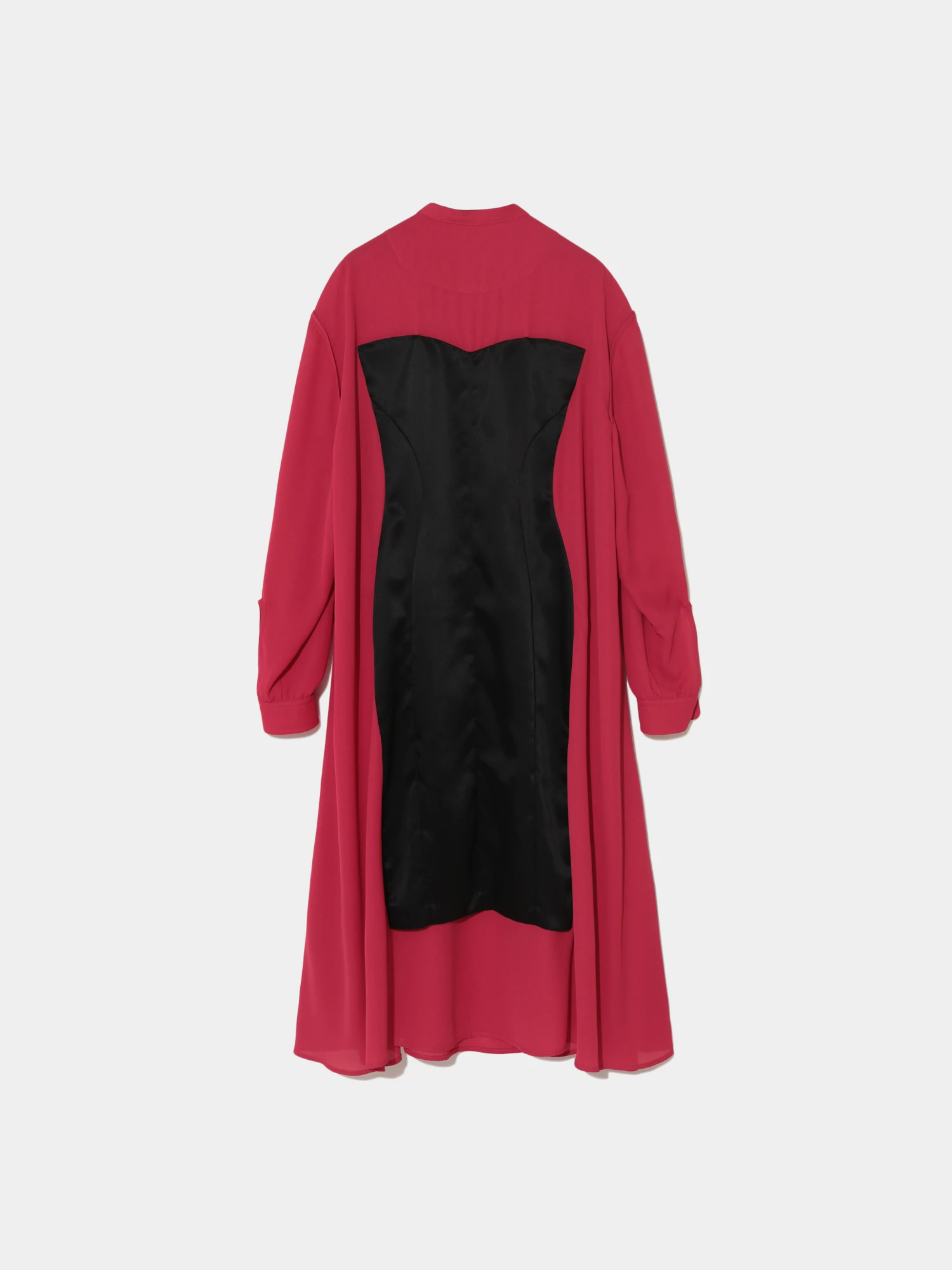 Женское платье UNDERCOVER Satin Finish Panel Dark Pink