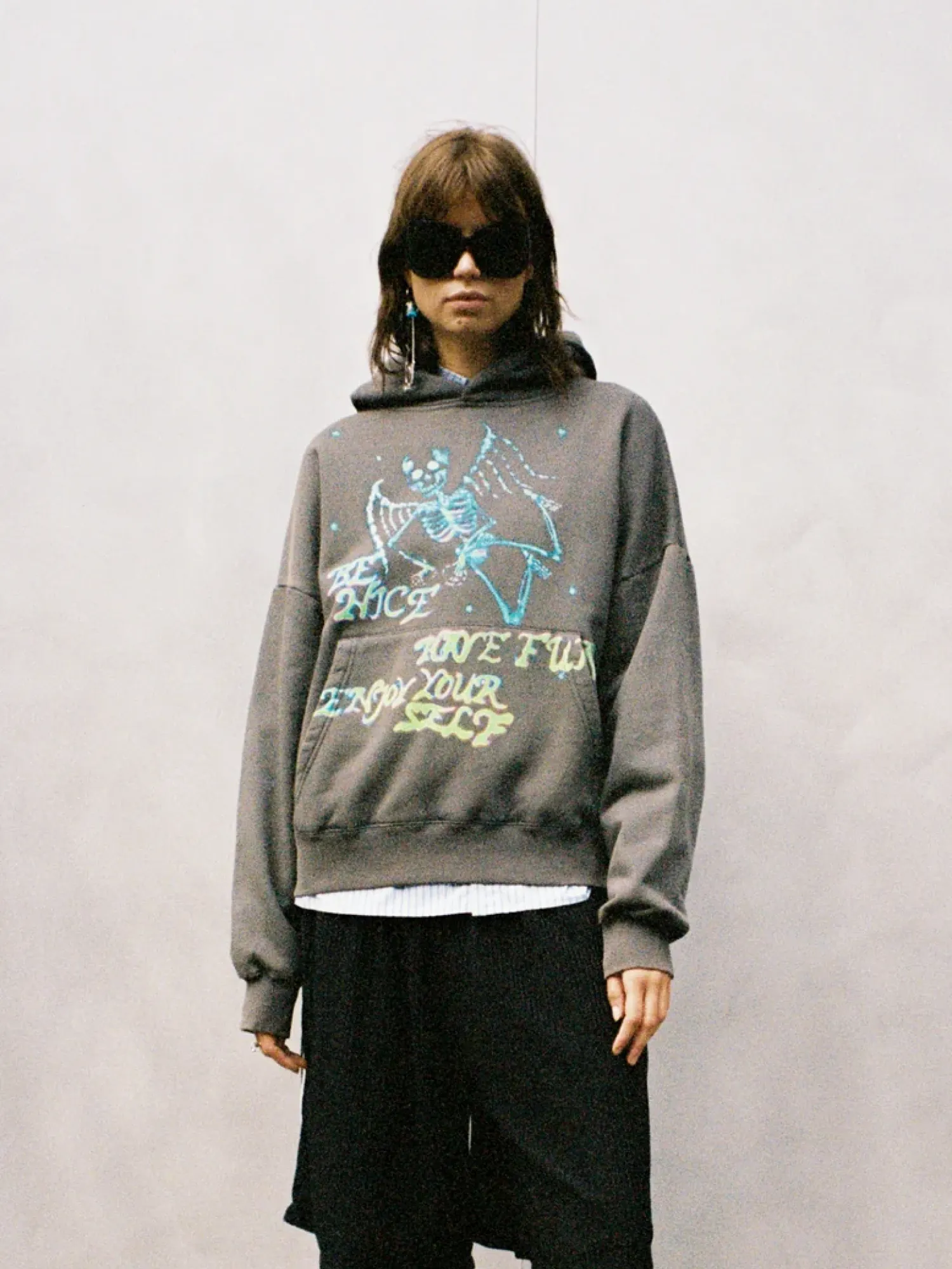 Худи Jungles Jungles Enjoy Yourself Vintage Gray