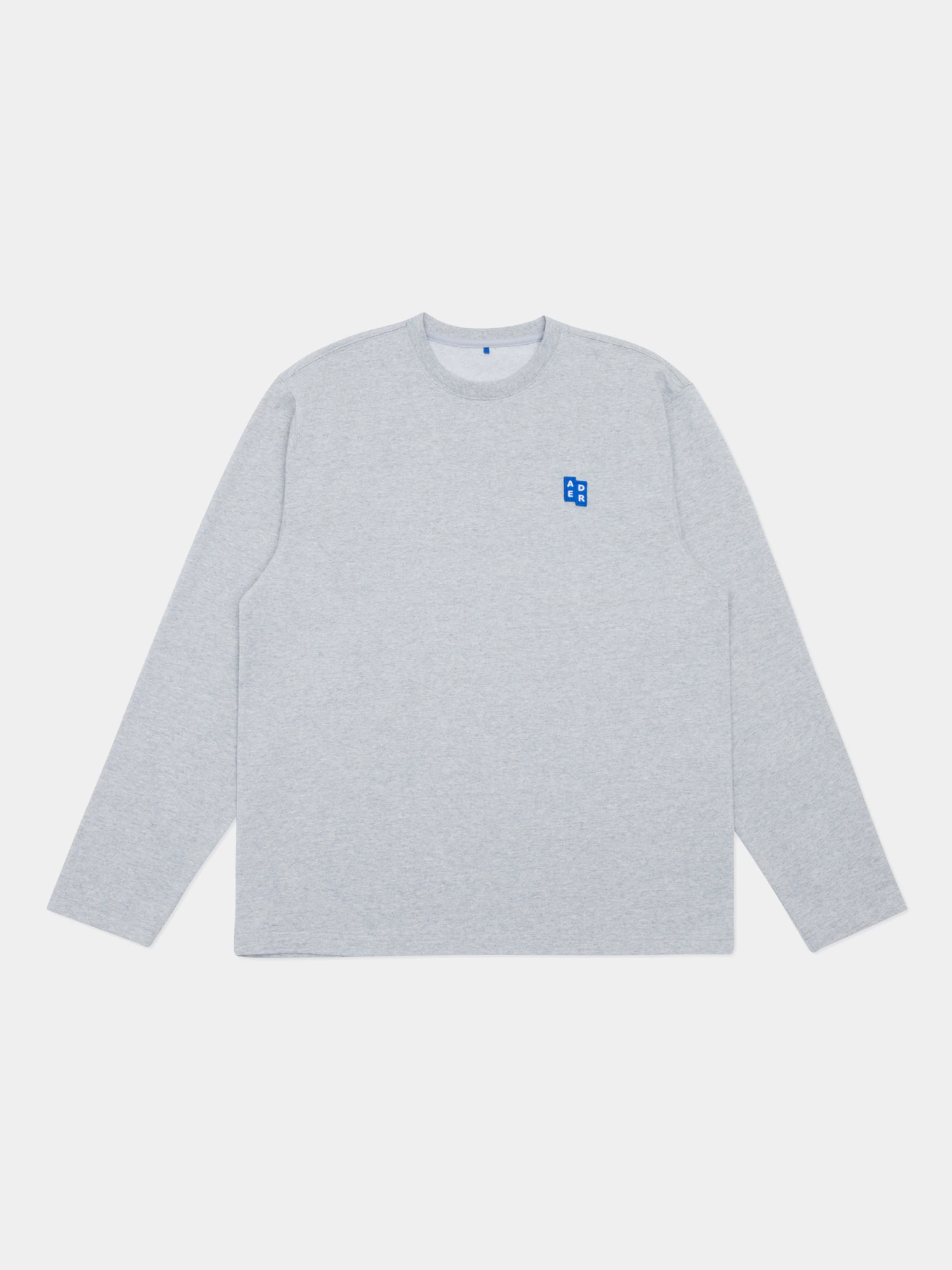 Лонгслив ADERERROR Sig; BL Tag L/S 01 Grey