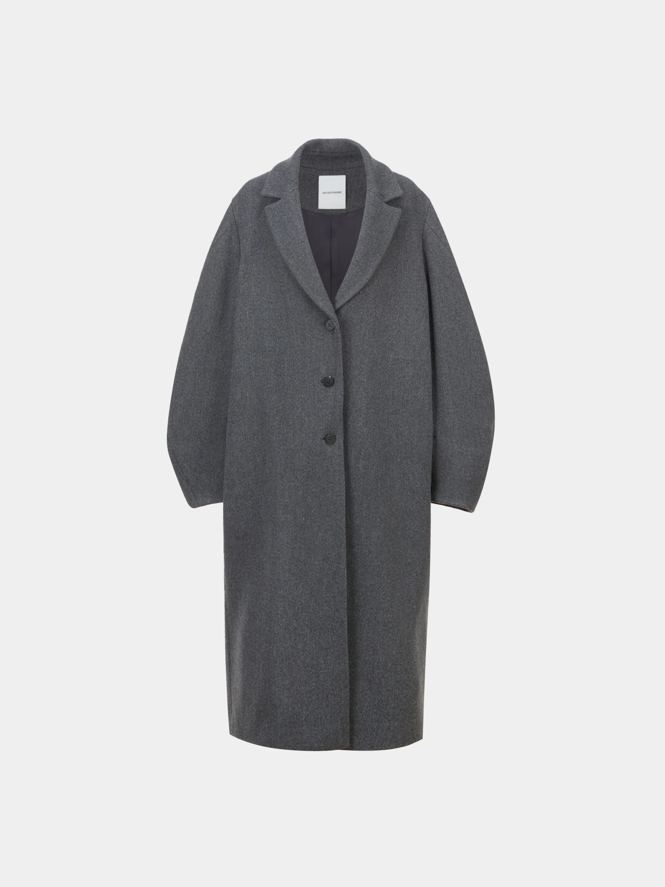 Женское пальто LE17SEPTEMBRE Ballon Arm Coat Gray