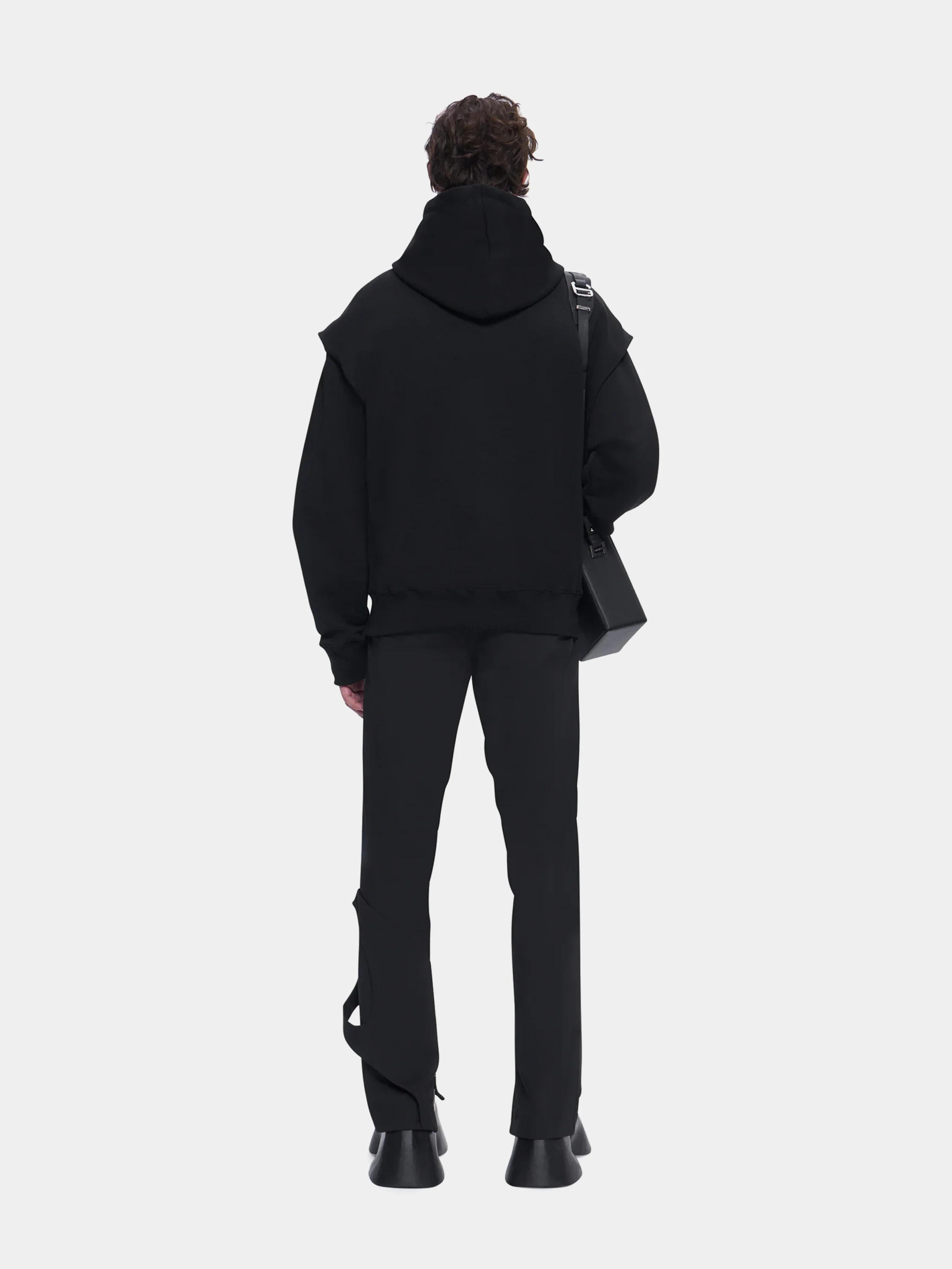 Худи HELIOT EMIL Outline Logo Hoodie Black