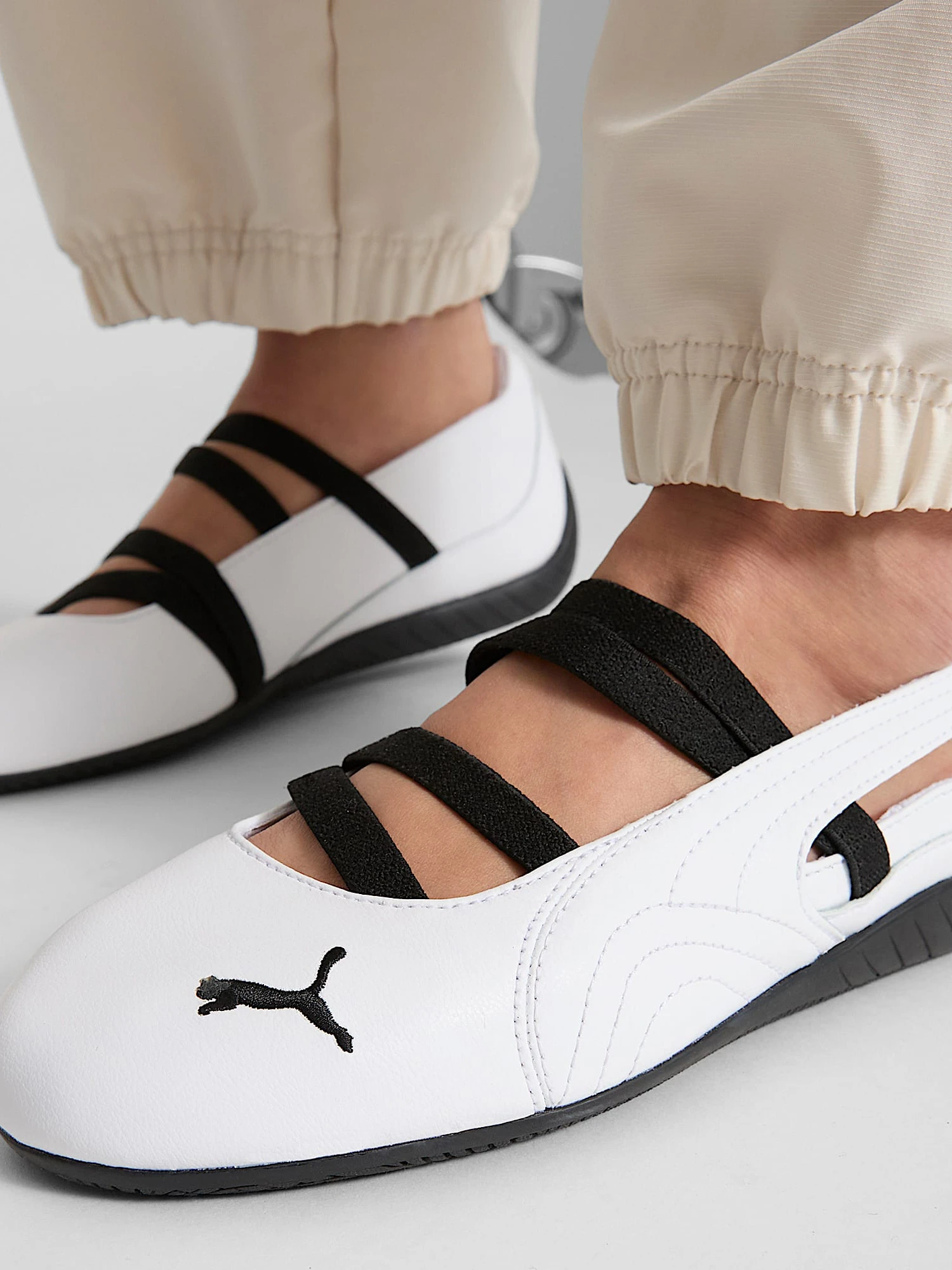Женские балетки Puma Speedcat Ballet White