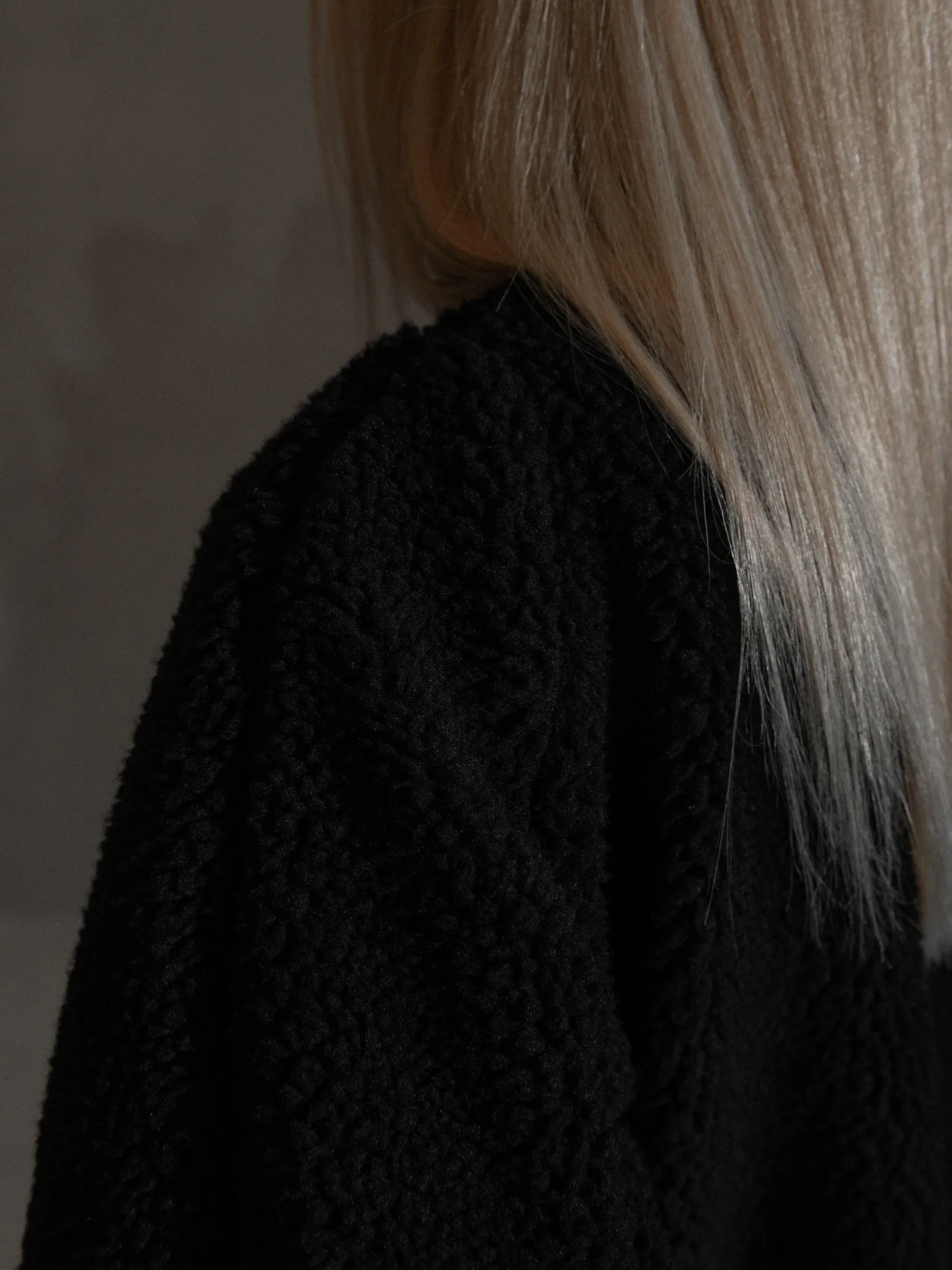 Флисовая куртка Han Kjøbenhavn Fleece Jacket Anthracite Black