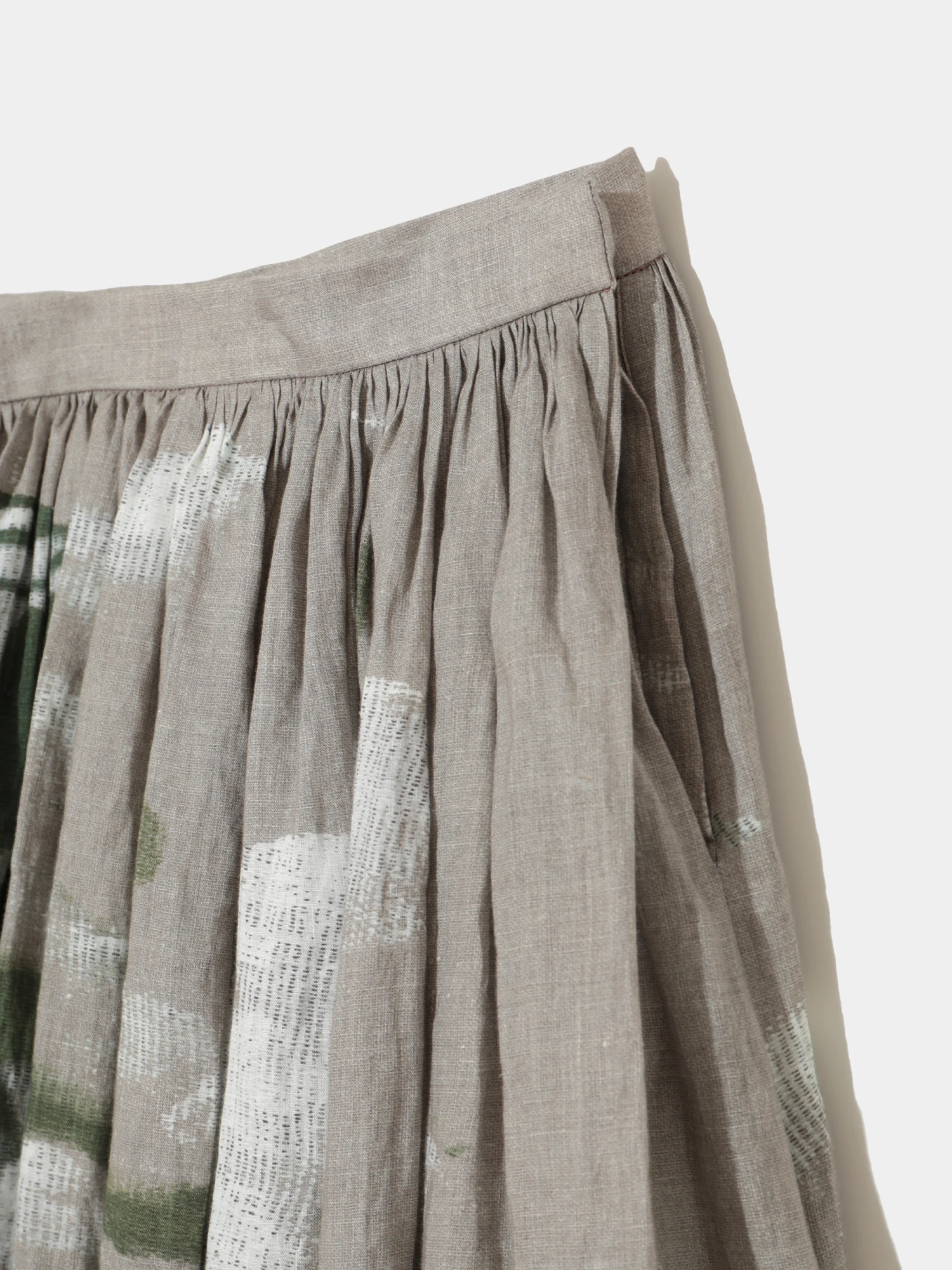 Юбка UNDERCOVER Linen Hopsack Natural Base