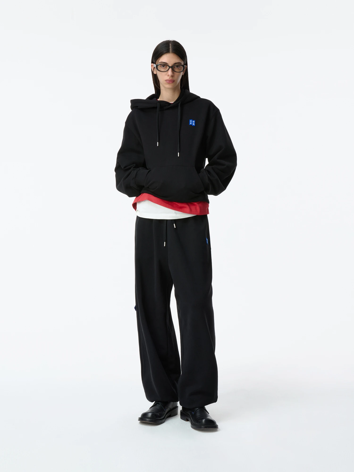 Худи ADERERROR Sig BL Tag Hoodie 01 Black