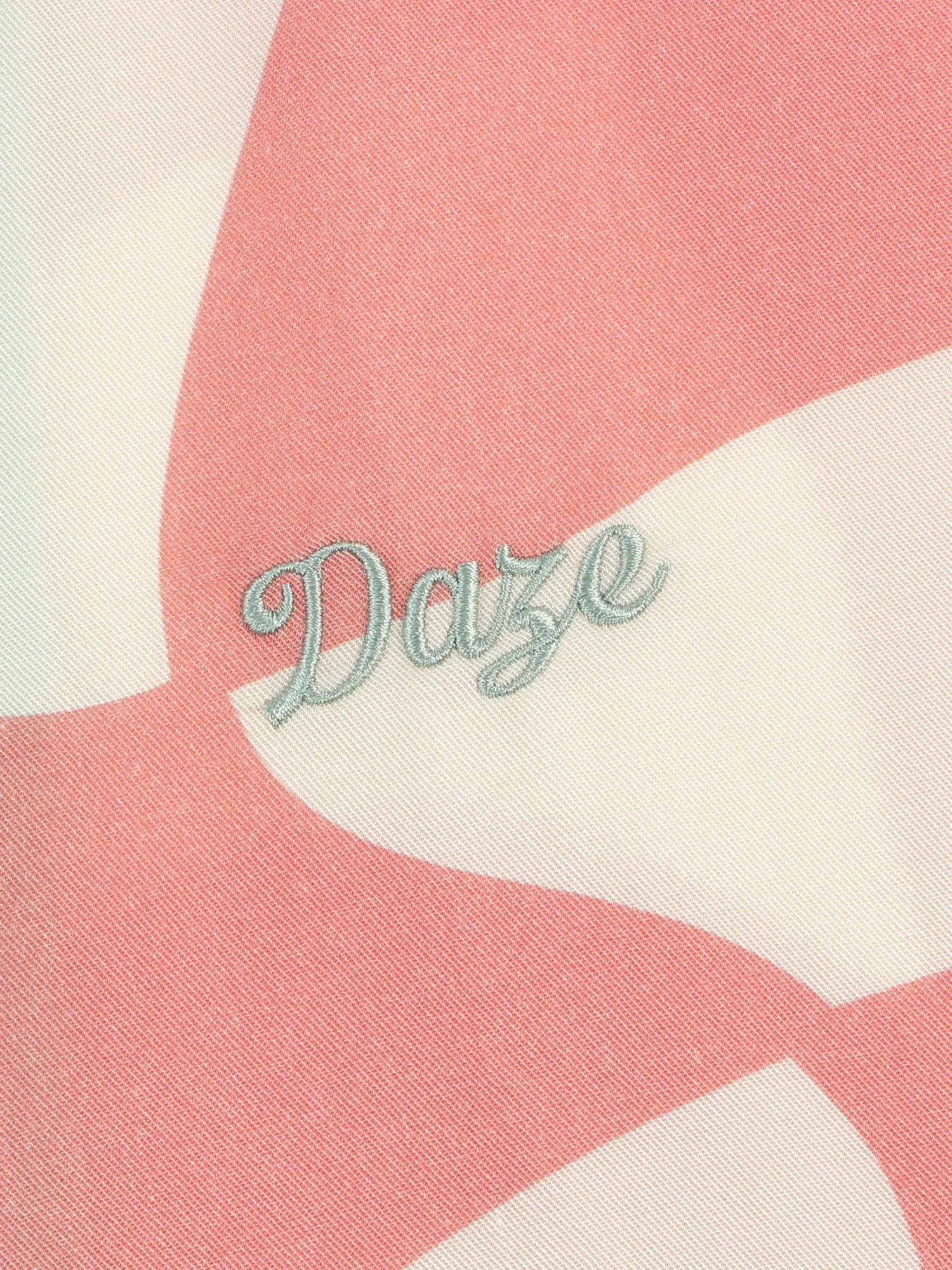 Рубашка Daze Logo Сheckered Pink/Green