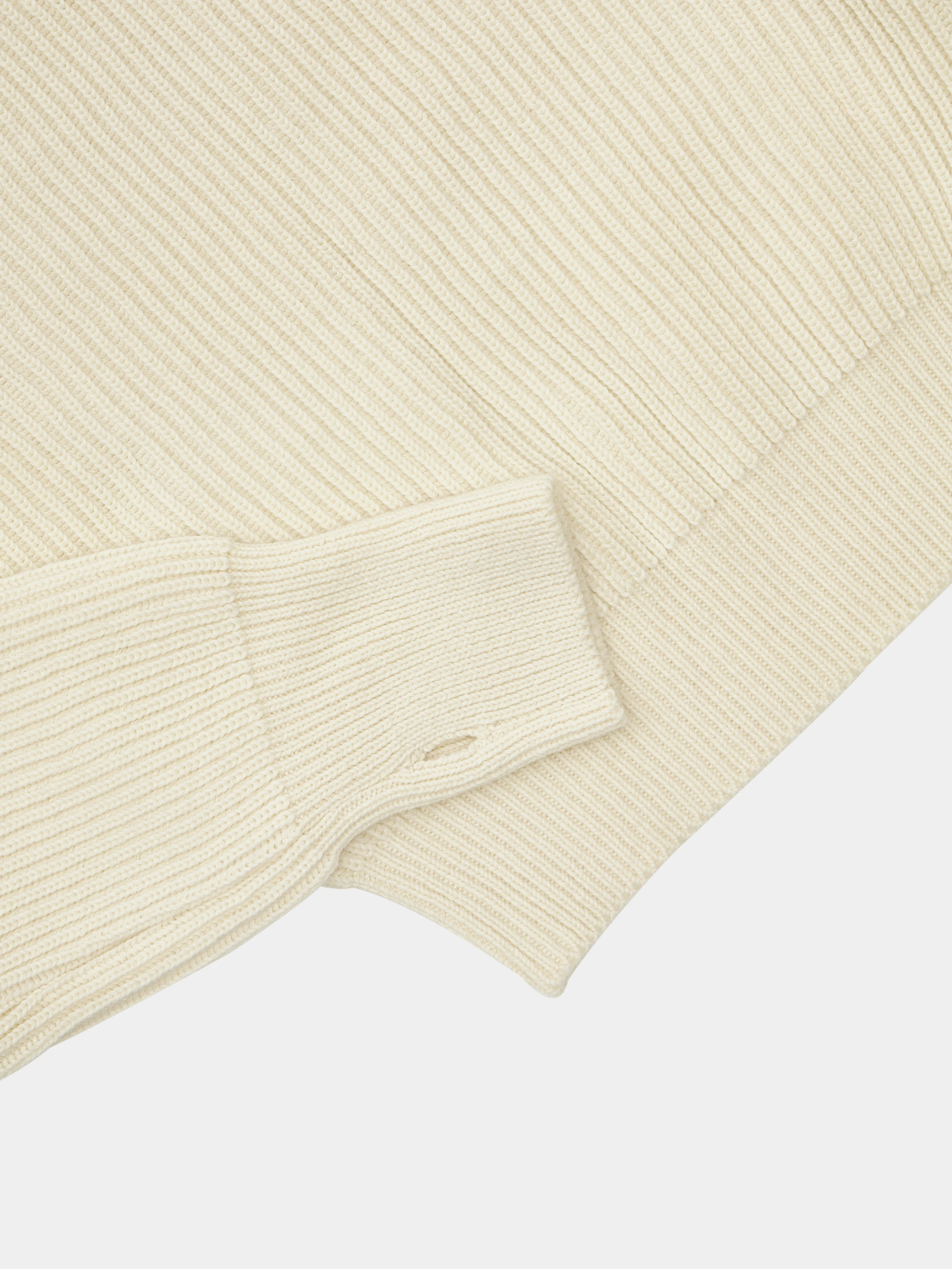 Женский свитер AMOMENTO Half Neck Knit Ecru