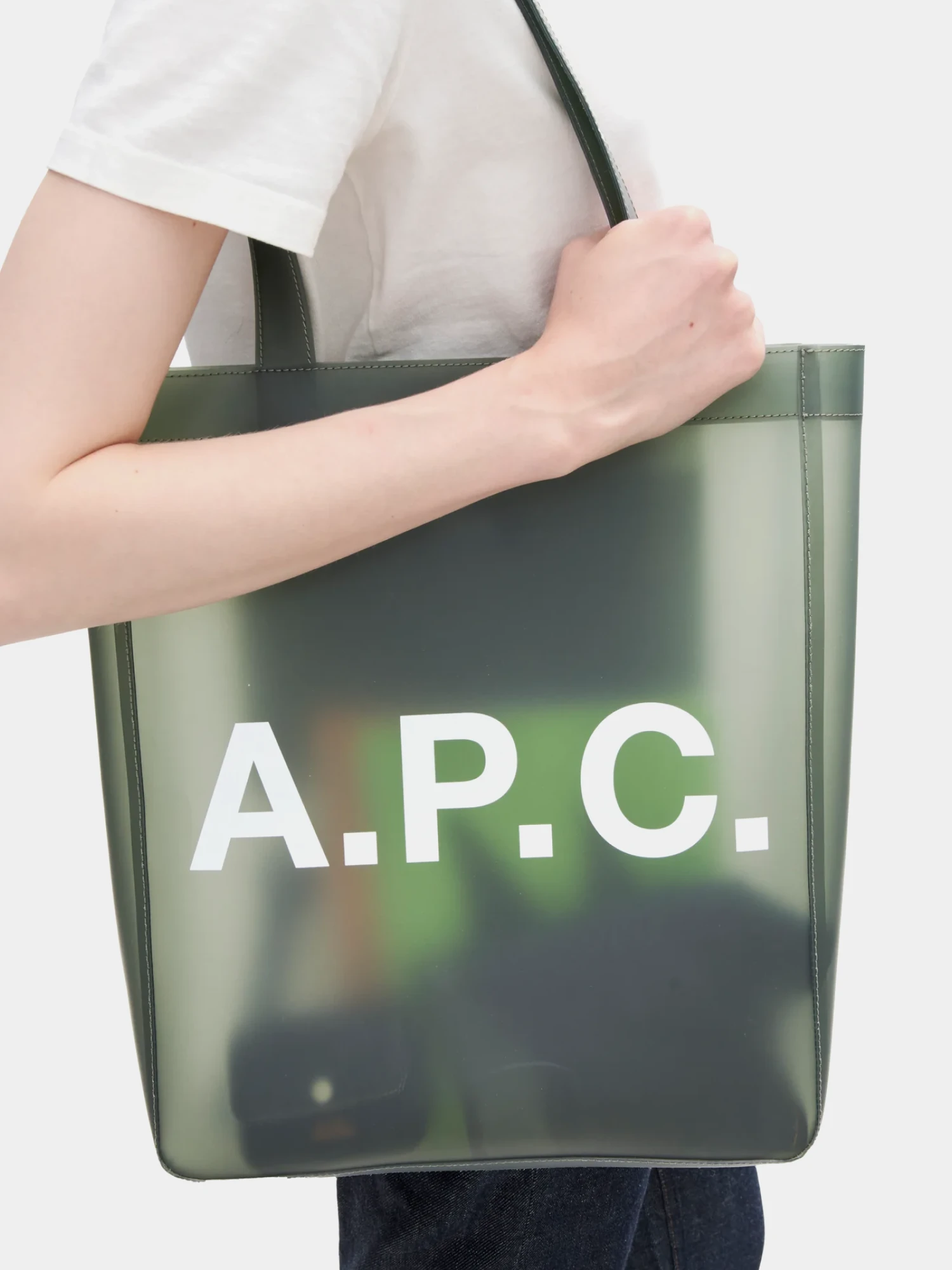 Тоут A.P.C. Lou Tote Khaki