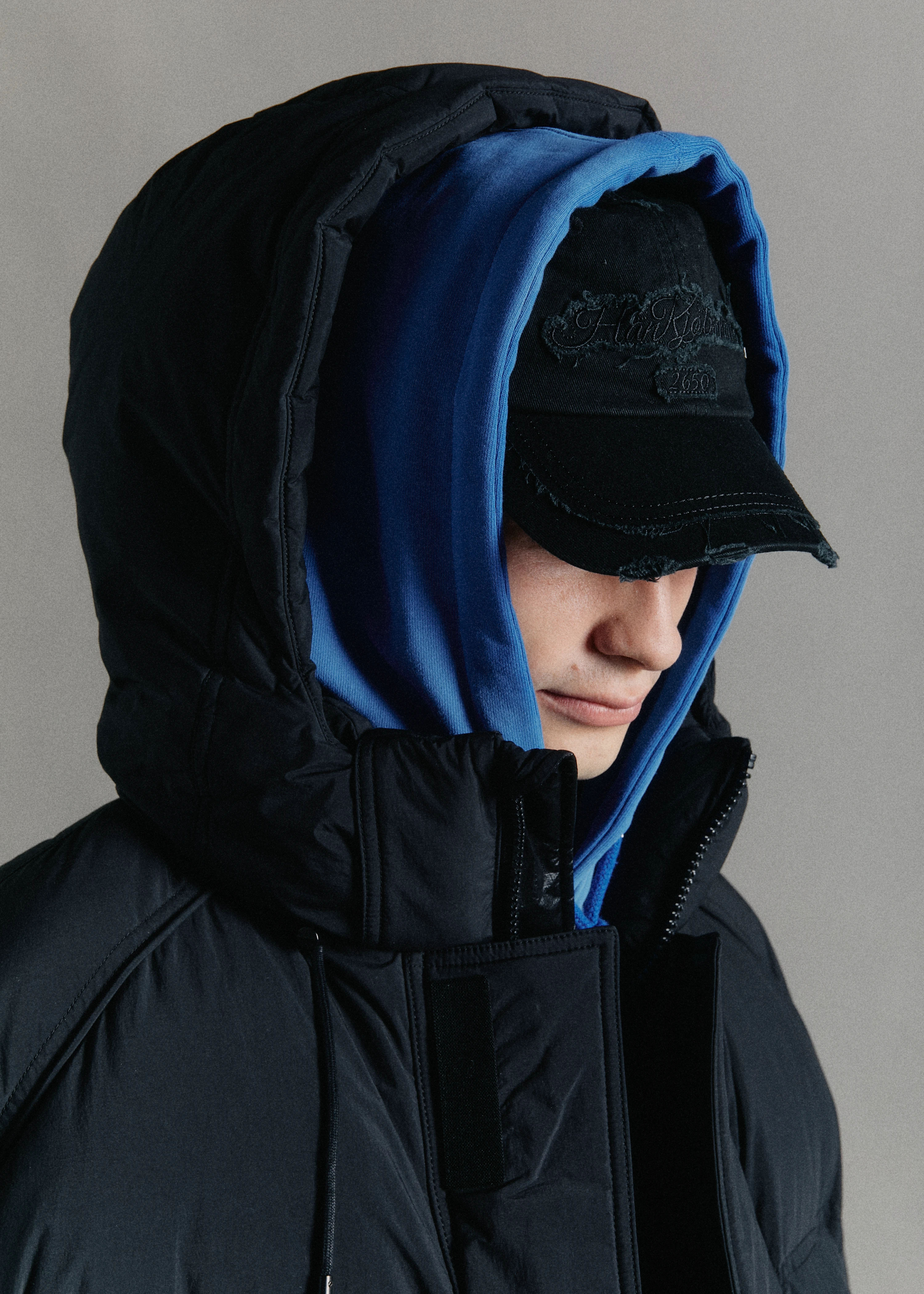 Кепка Han Kjøbenhavn Distressed 2650 Ripped Cap Black