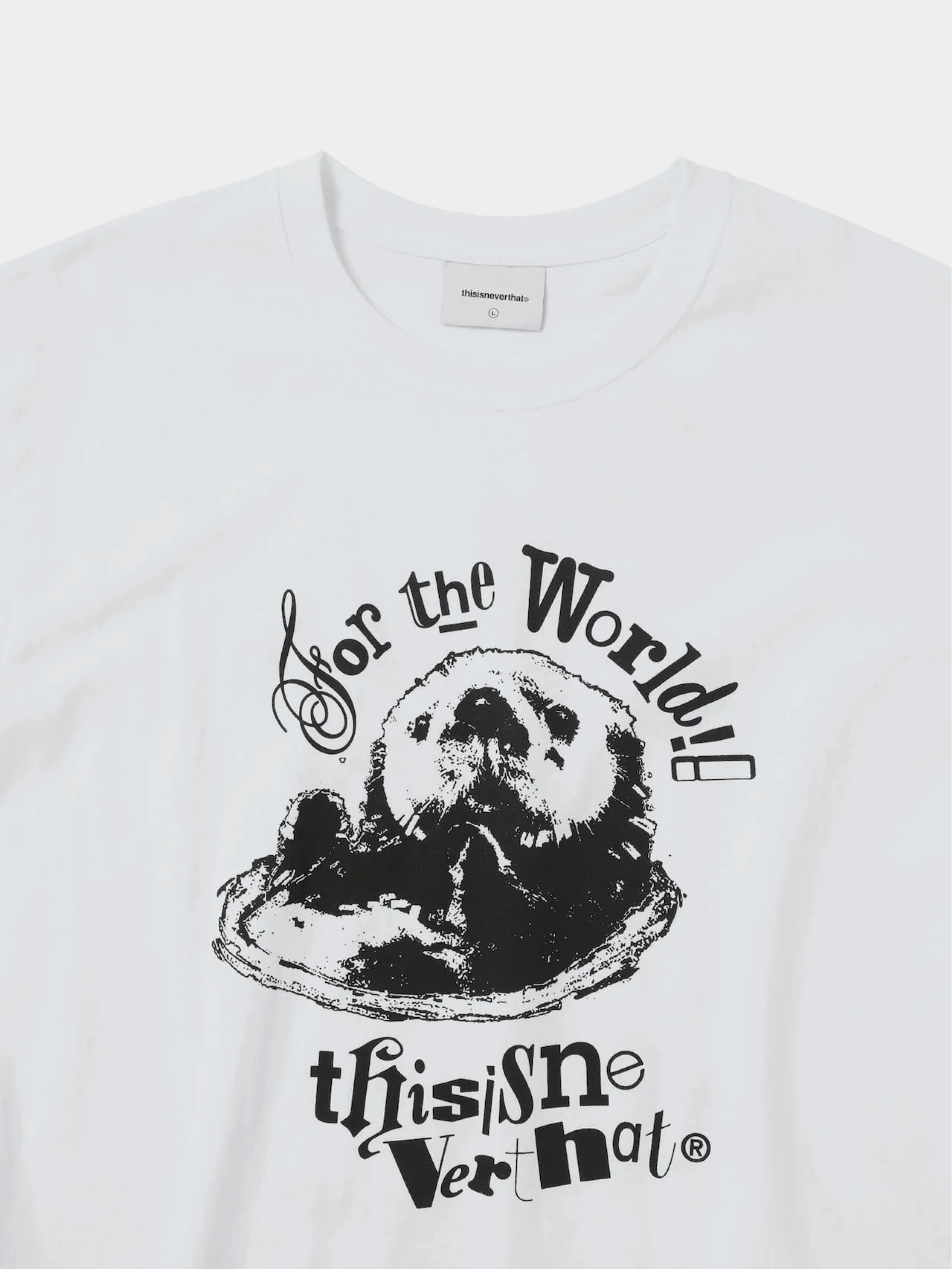 Футболка thisisneverthat Otter Tee White