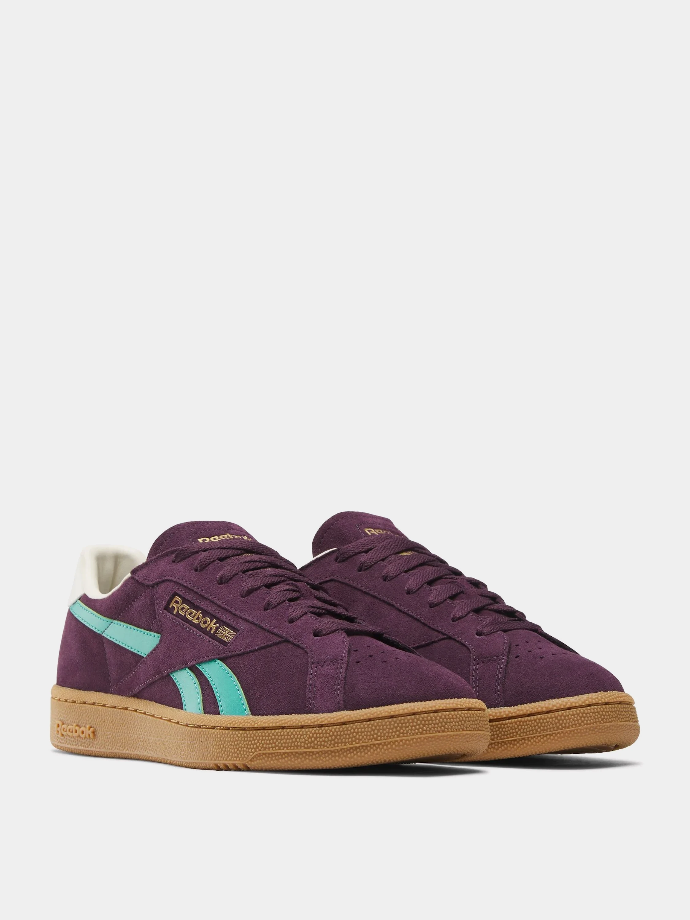 Кеды Reebok Club C Grounds UK Midnight Plum/Green