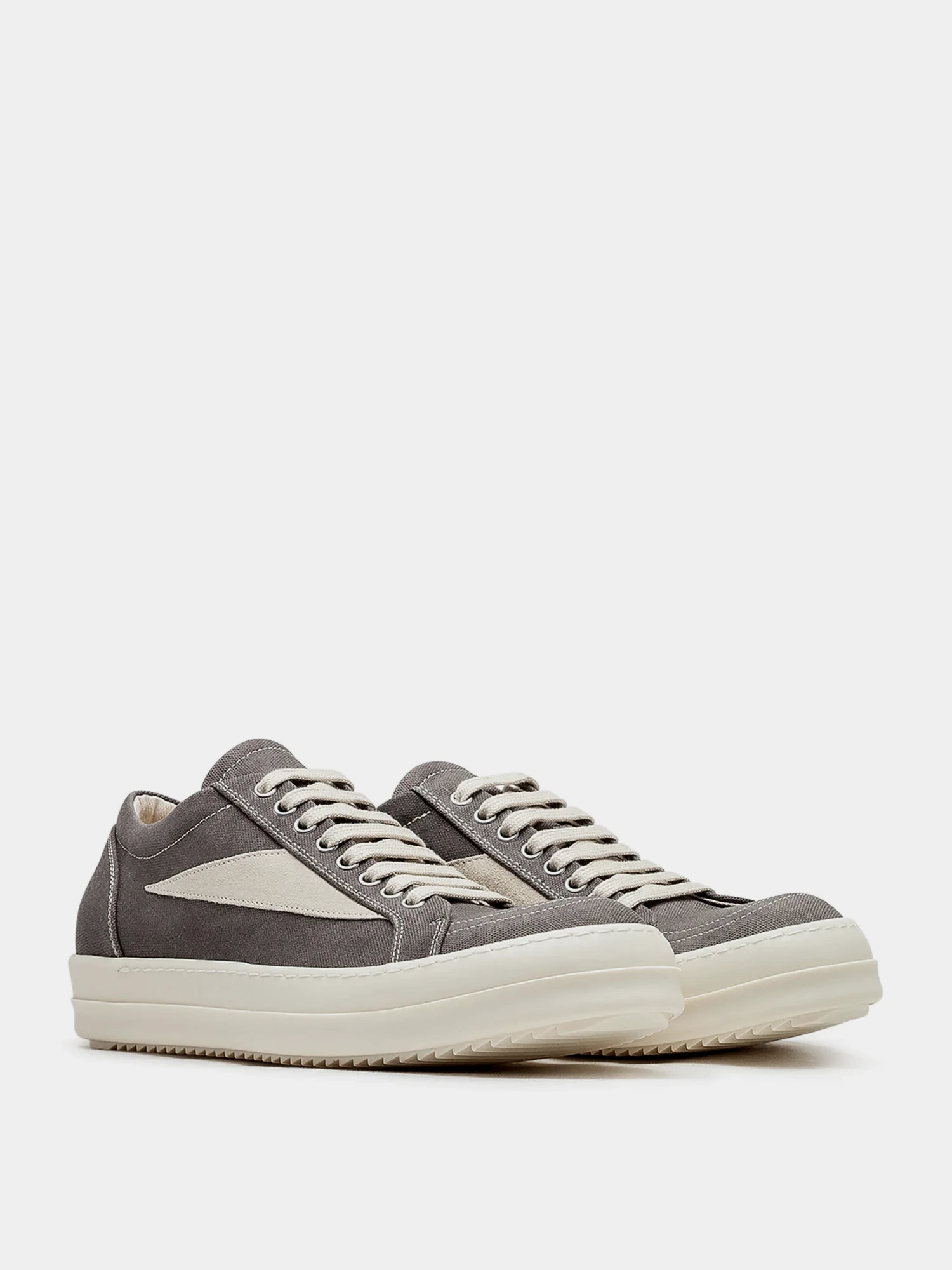 Кеды RICK OWENS DRKSHDW Vintage Sneaks Darkdust/Milk/Milk