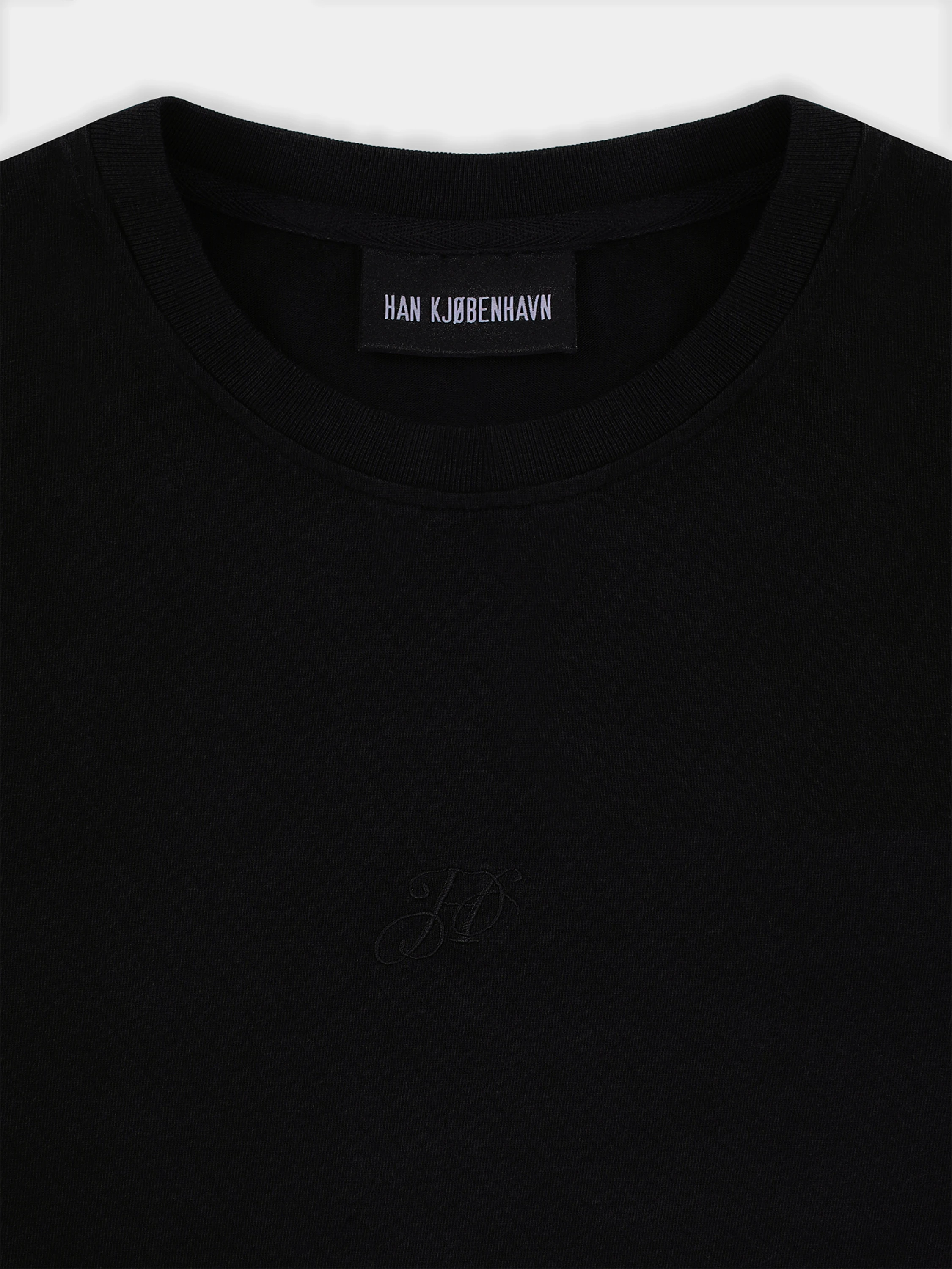 Футболка Han Kjøbenhavn H Oversized T-Shirt Anthracite Black