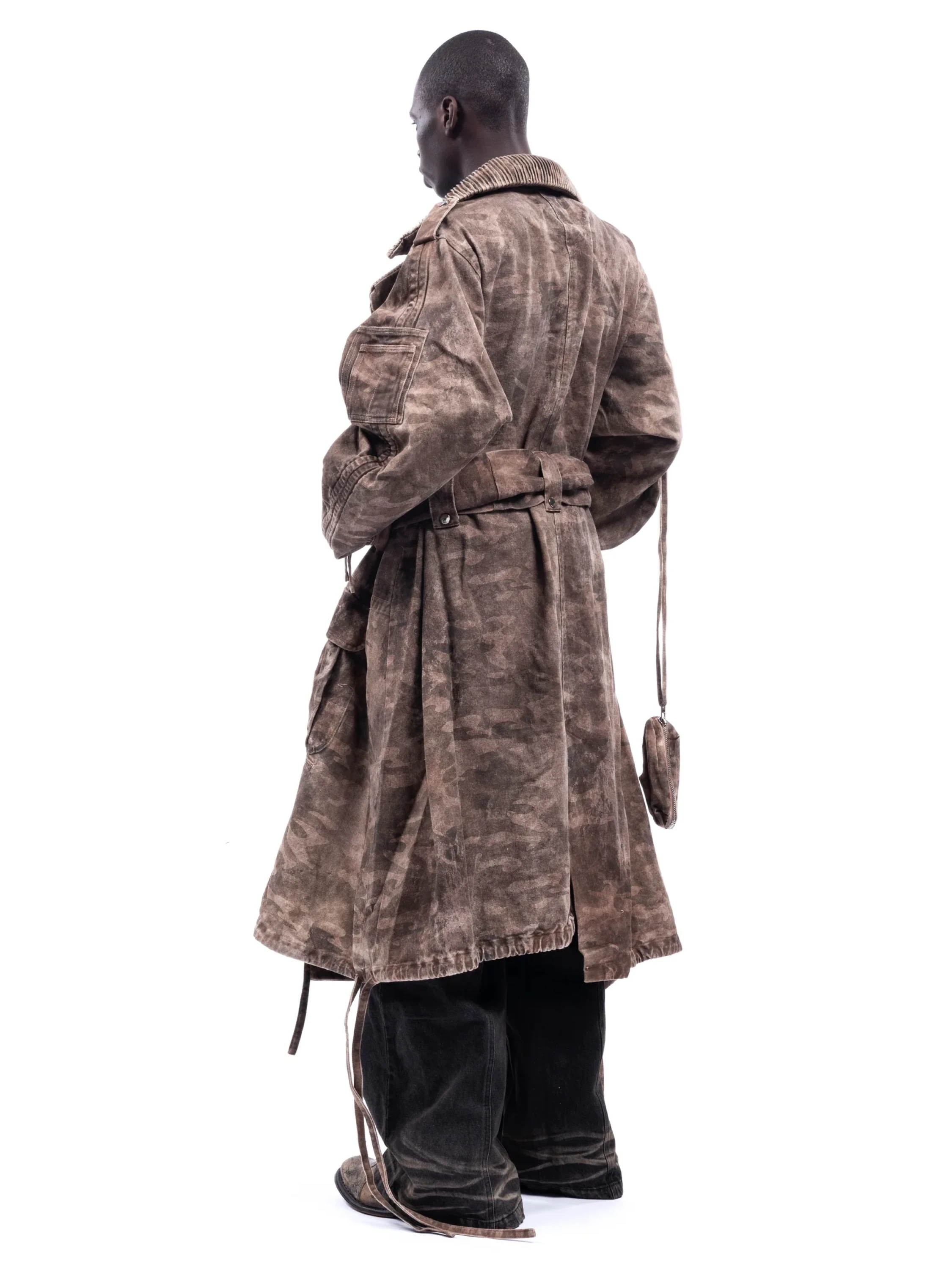 Пальто NO/FAITH STUDIOS Denim Coat Camo