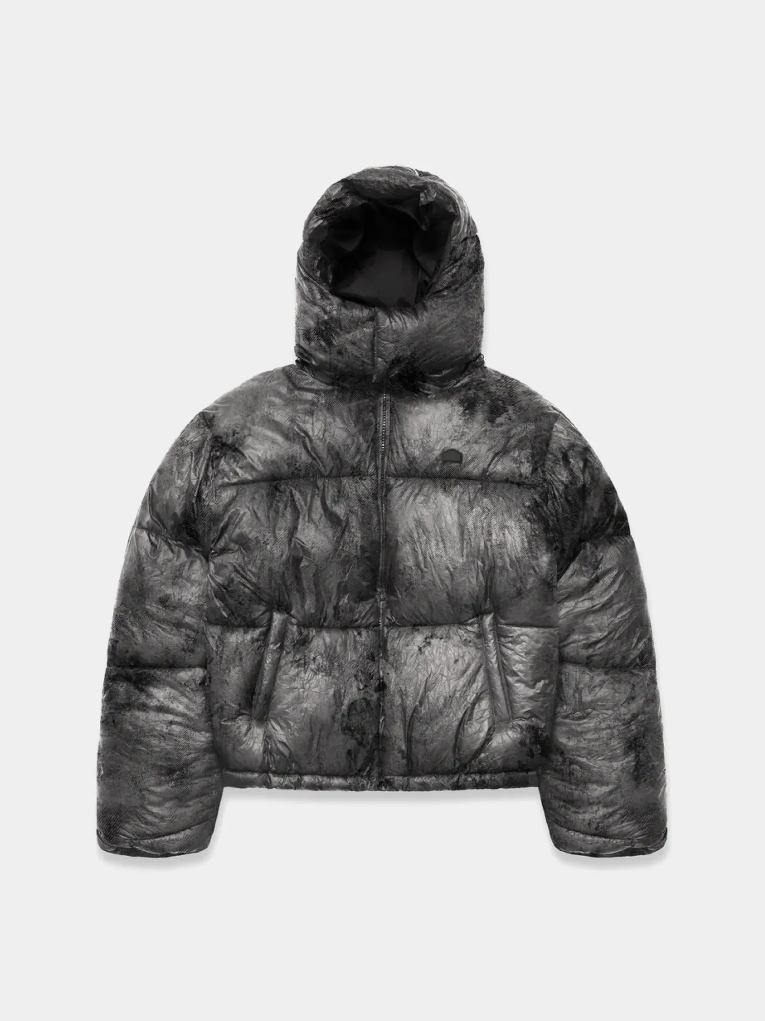 Пуховик RETERNITY Wrinkled Puffer Jacket Déliria Black