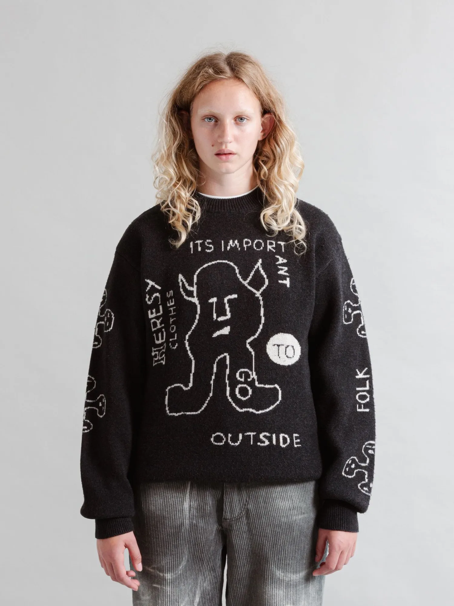 Свитер Heresy Outdoors Knit Black