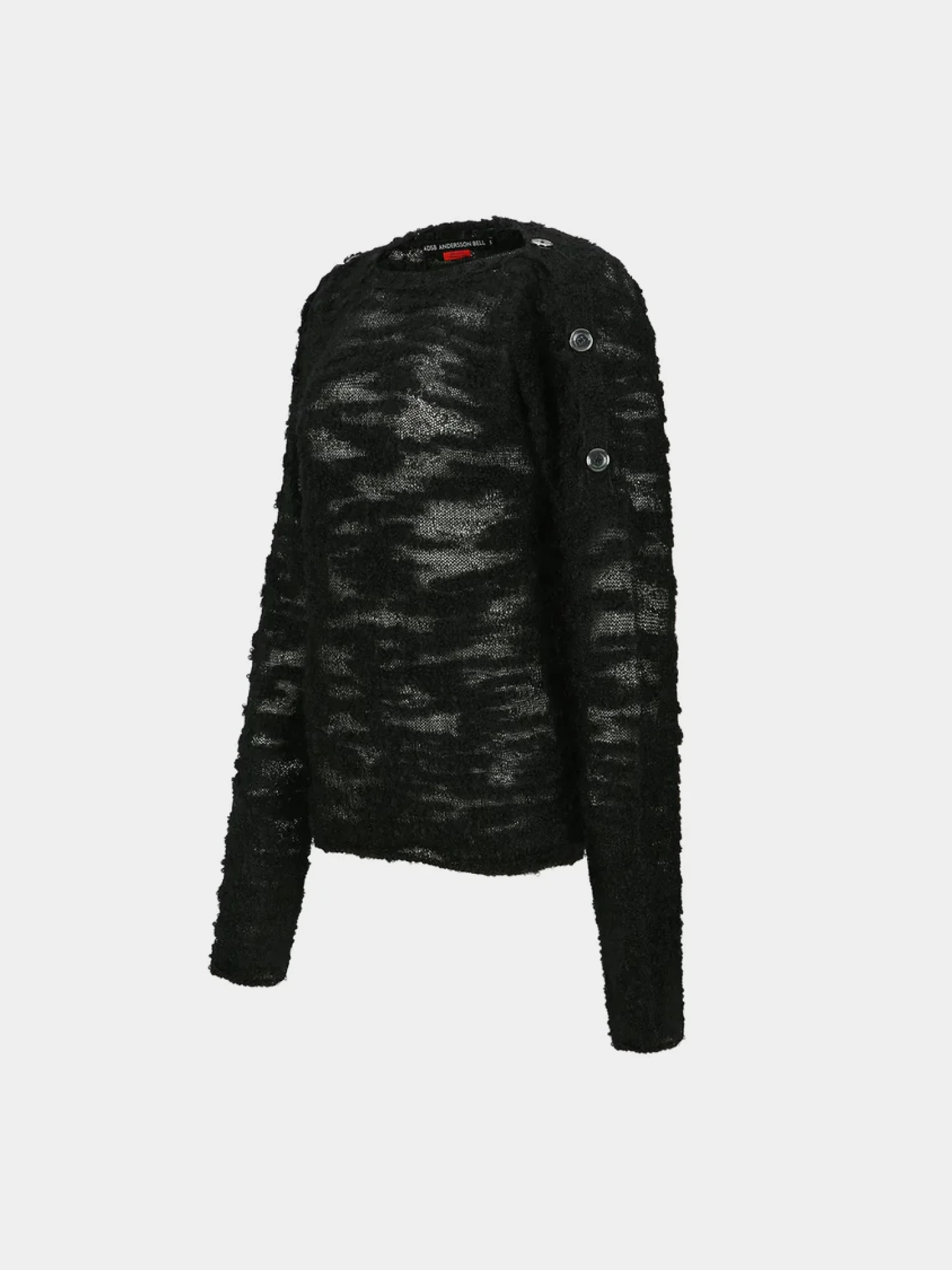 Женский Свитер Andersson Bell Fifi Button Pullover Black