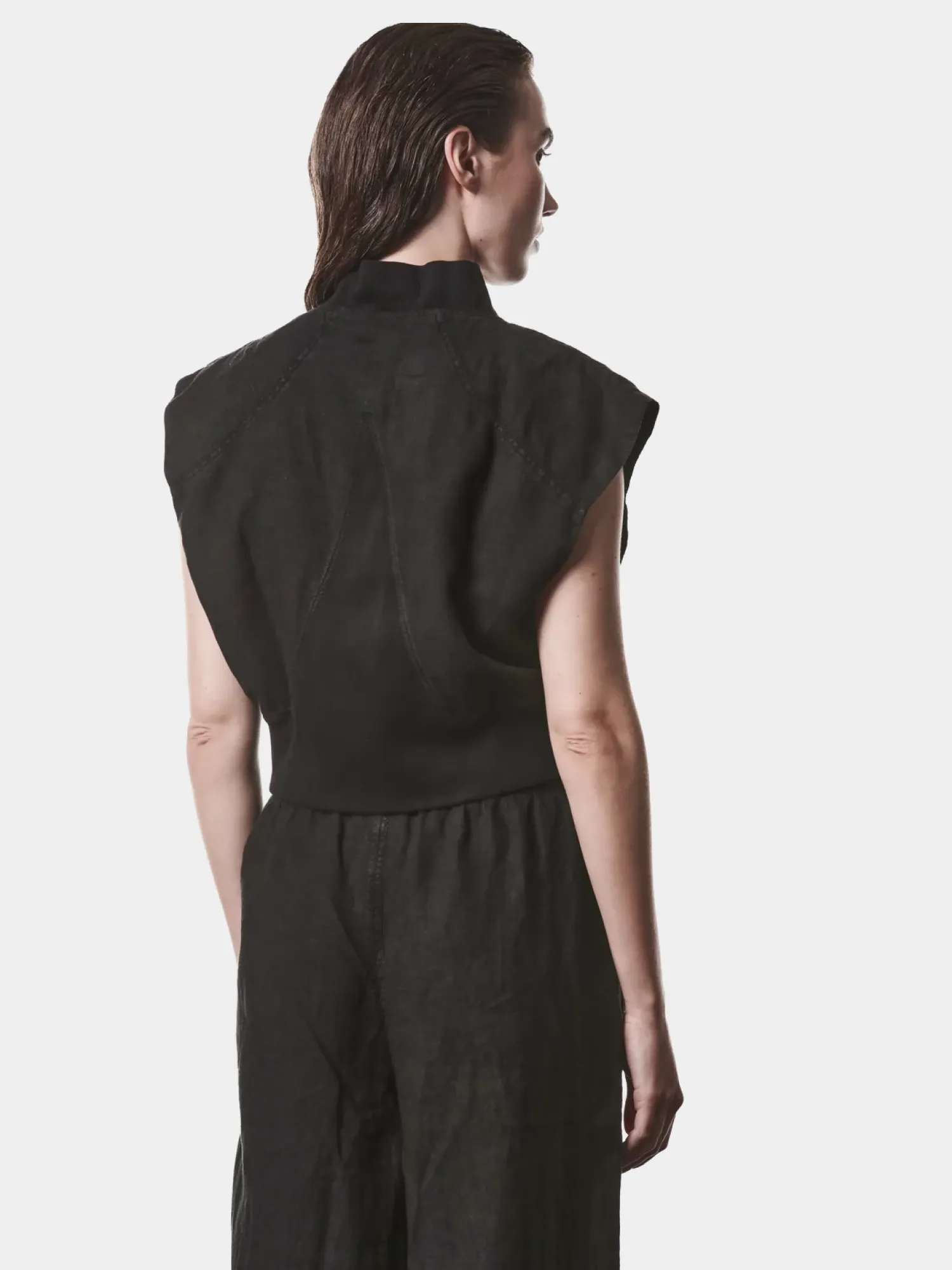 Женский жилет thom/krom W J 219 Black